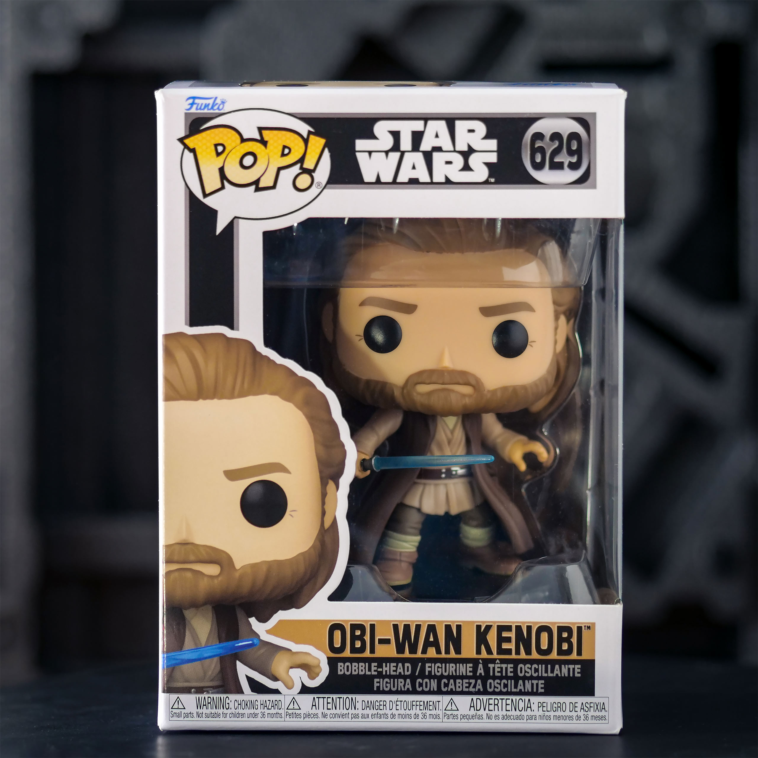 Obi-Wan Battle Funko Pop Figurine à tête branlante - Star Wars