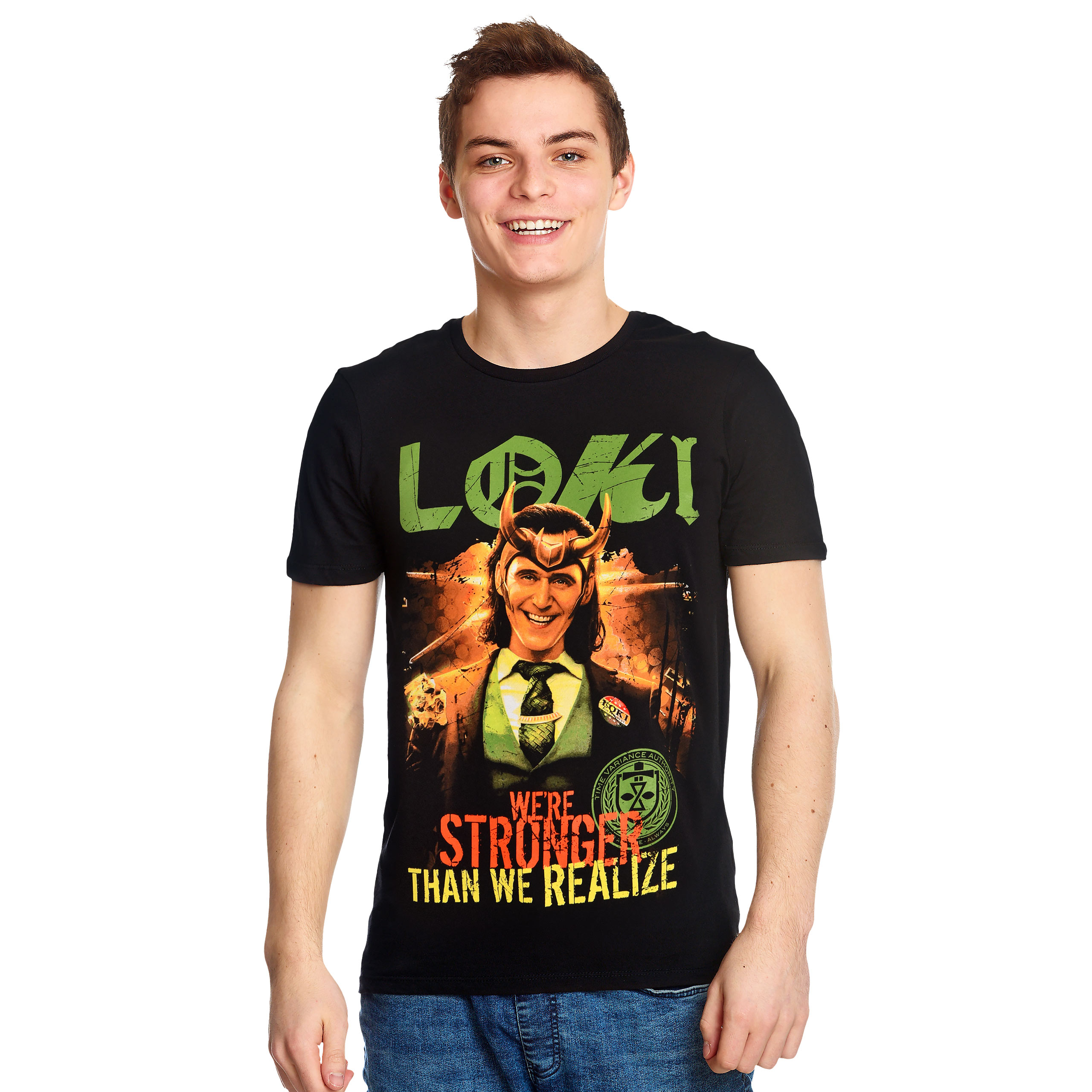 Loki - We're Stronger Than We Realize T-Shirt schwarz