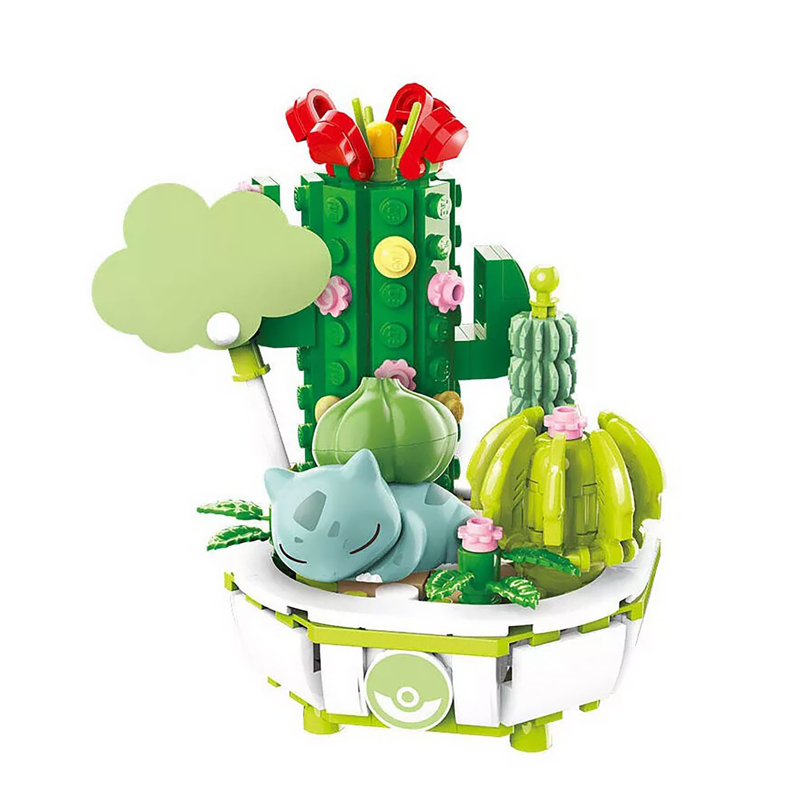 Pokemon - Bulbasaur Bonsai Figura a Blocchi Keeppley