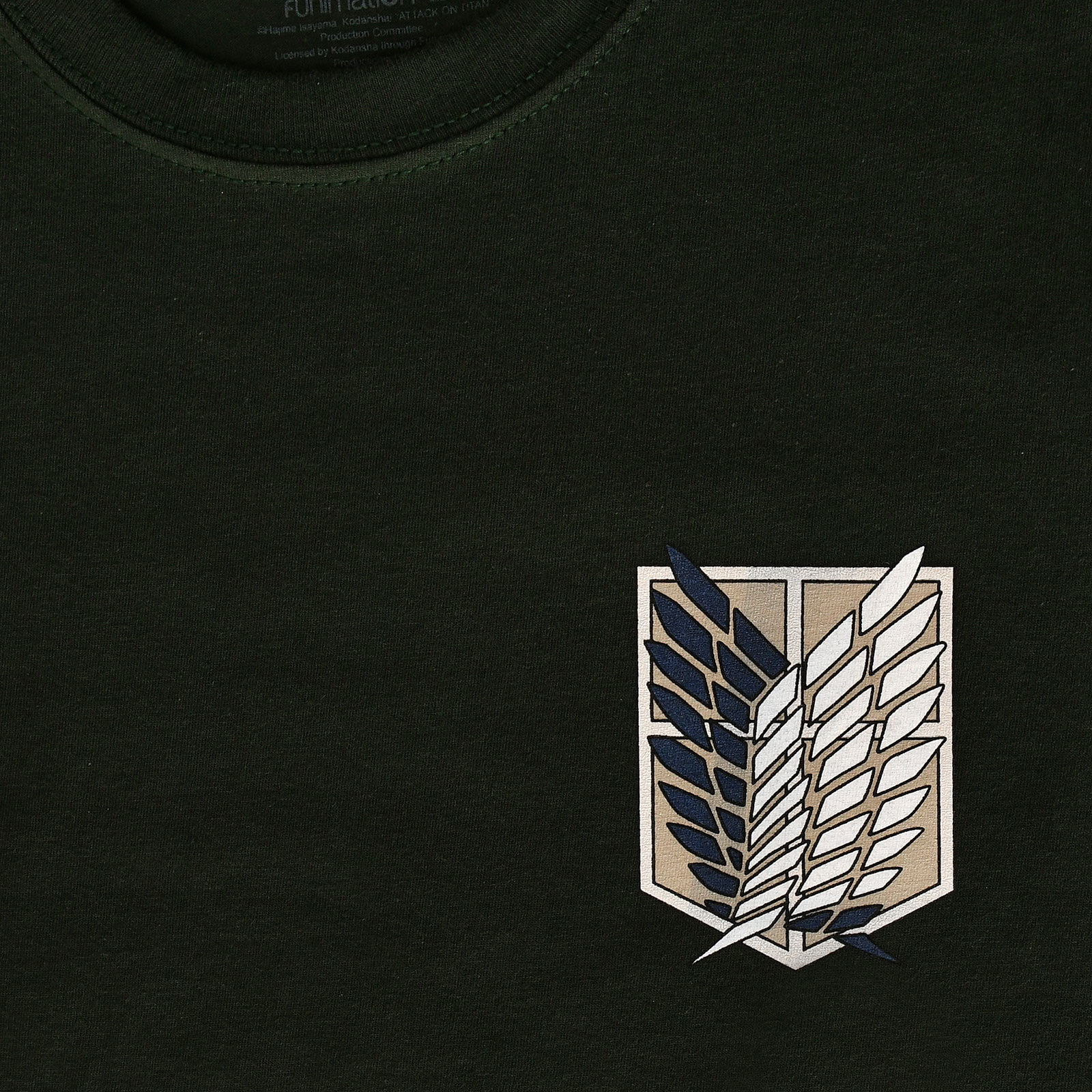 Attack on Titan - Survey Corps T-Shirt green