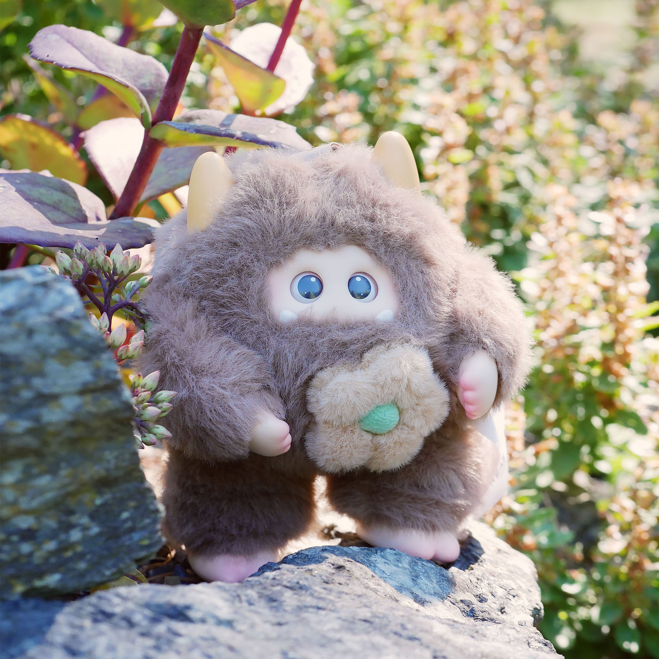 Giggle Monster - Portachiavi in peluche a sorpresa Marshmallow Dreams