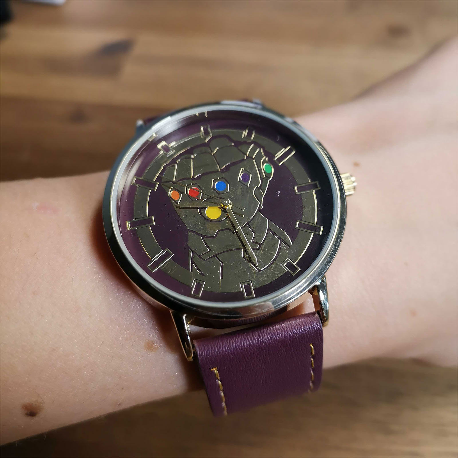 Thanos - Montre-bracelet Gant de l'Infini