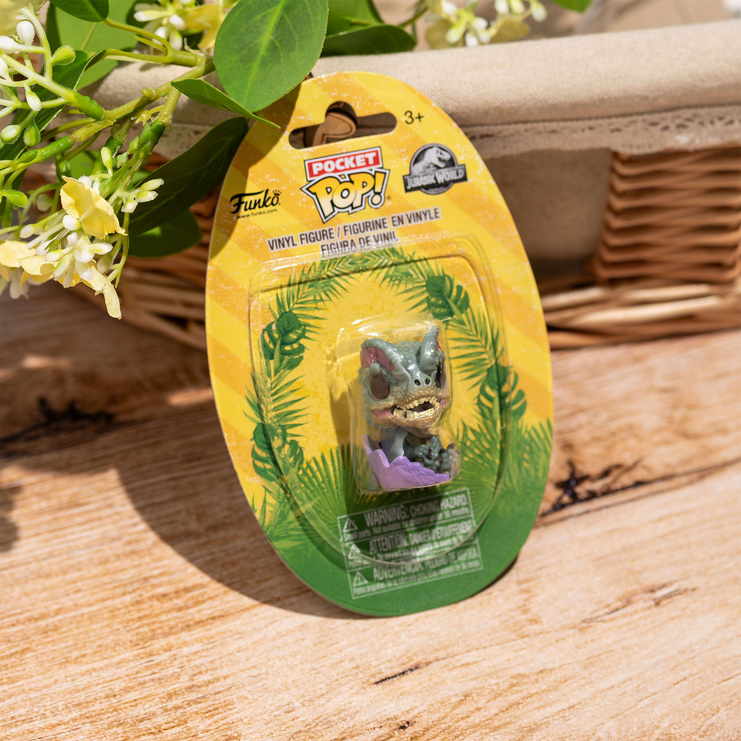 Jurassic Park - Dilophosaurus Funko Pocket Pop Egg Figure