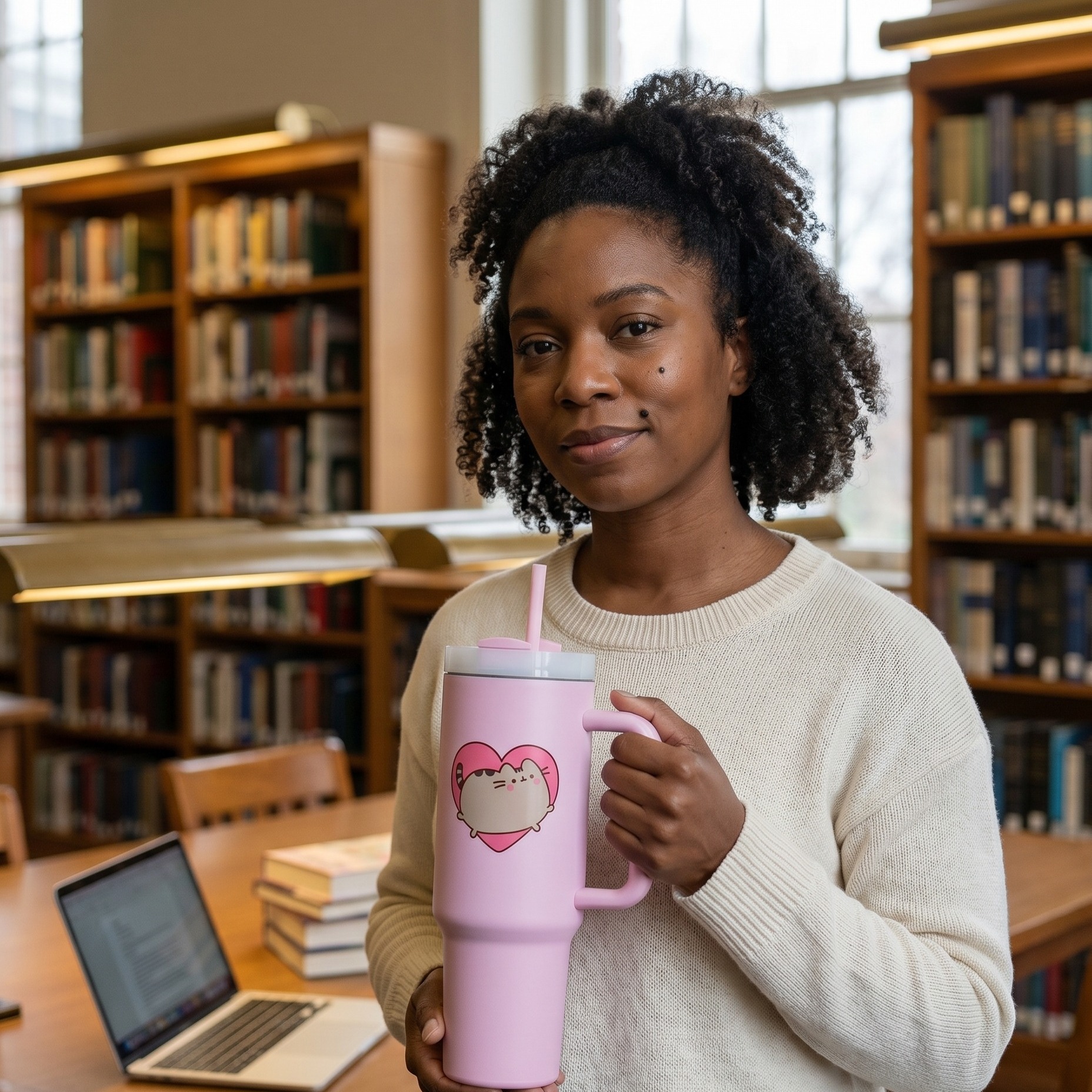 Pusheen - Yum To Go vaso con pajita