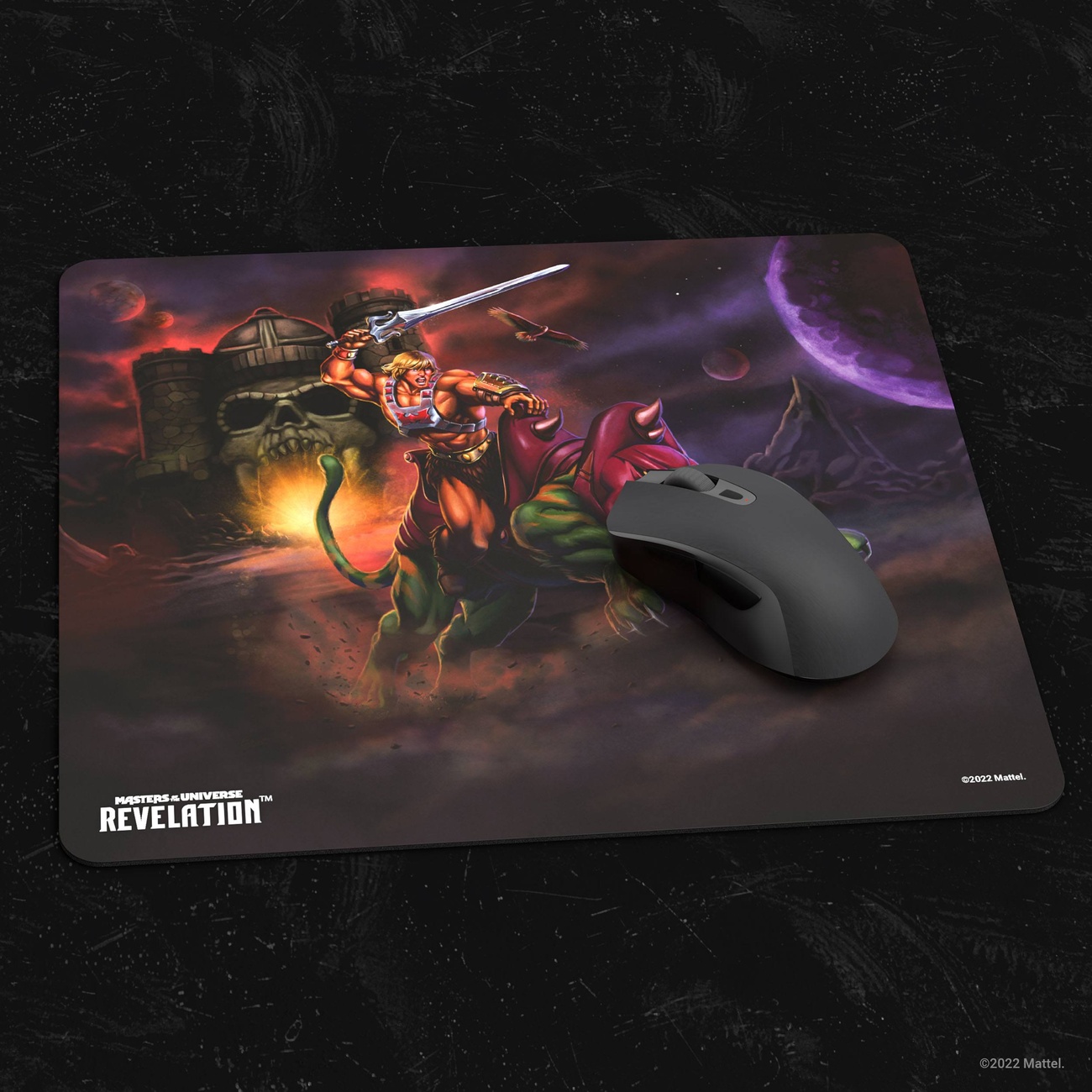 Masters of the Universe: Revelation™ Podkładka pod mysz He-Man™ and Battle Cat 25 x 22 cm