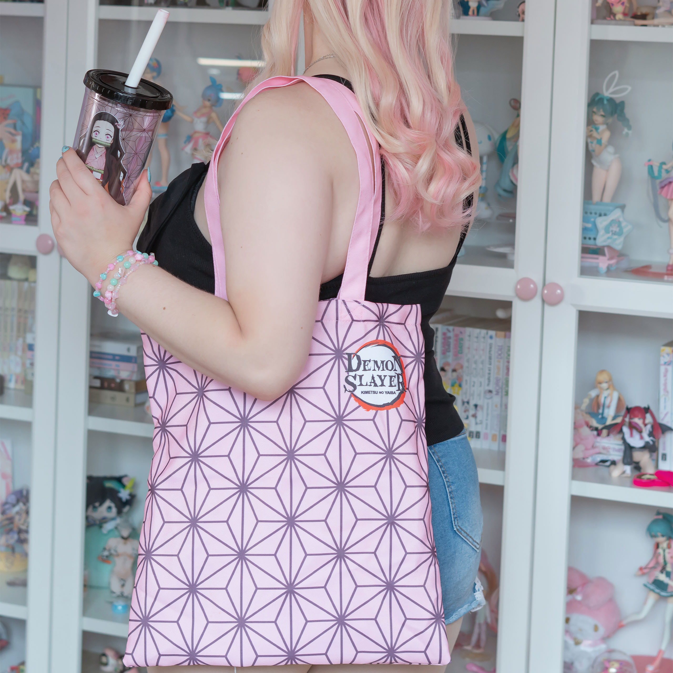 Demon Slayer - Nezuko Logo Tote Bag
