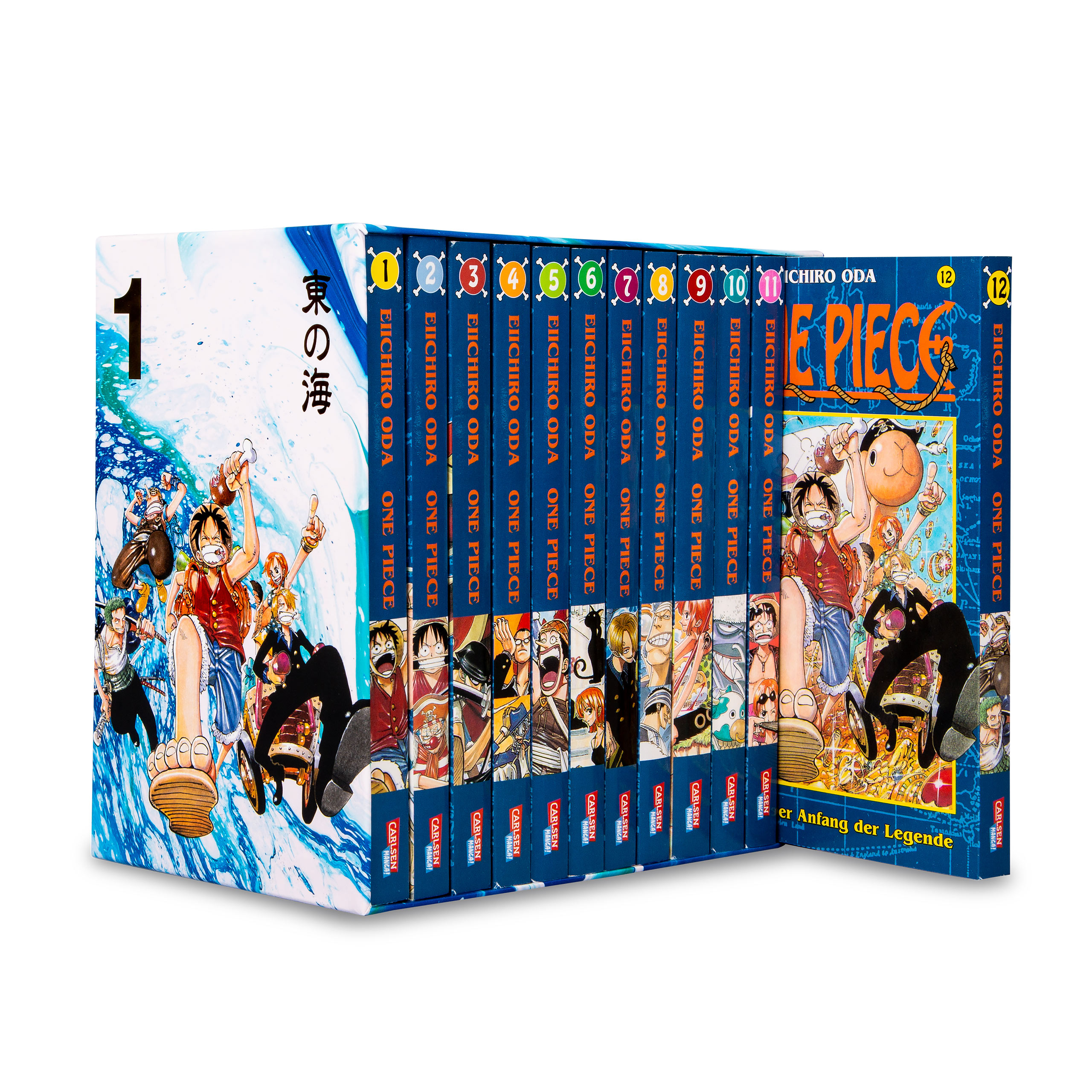 One Piece - East Blue Sammelschuber 1 Band 1-12