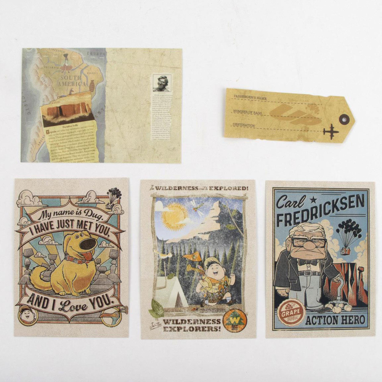 Pixar - My Adventure Scrapbook Geschenkset