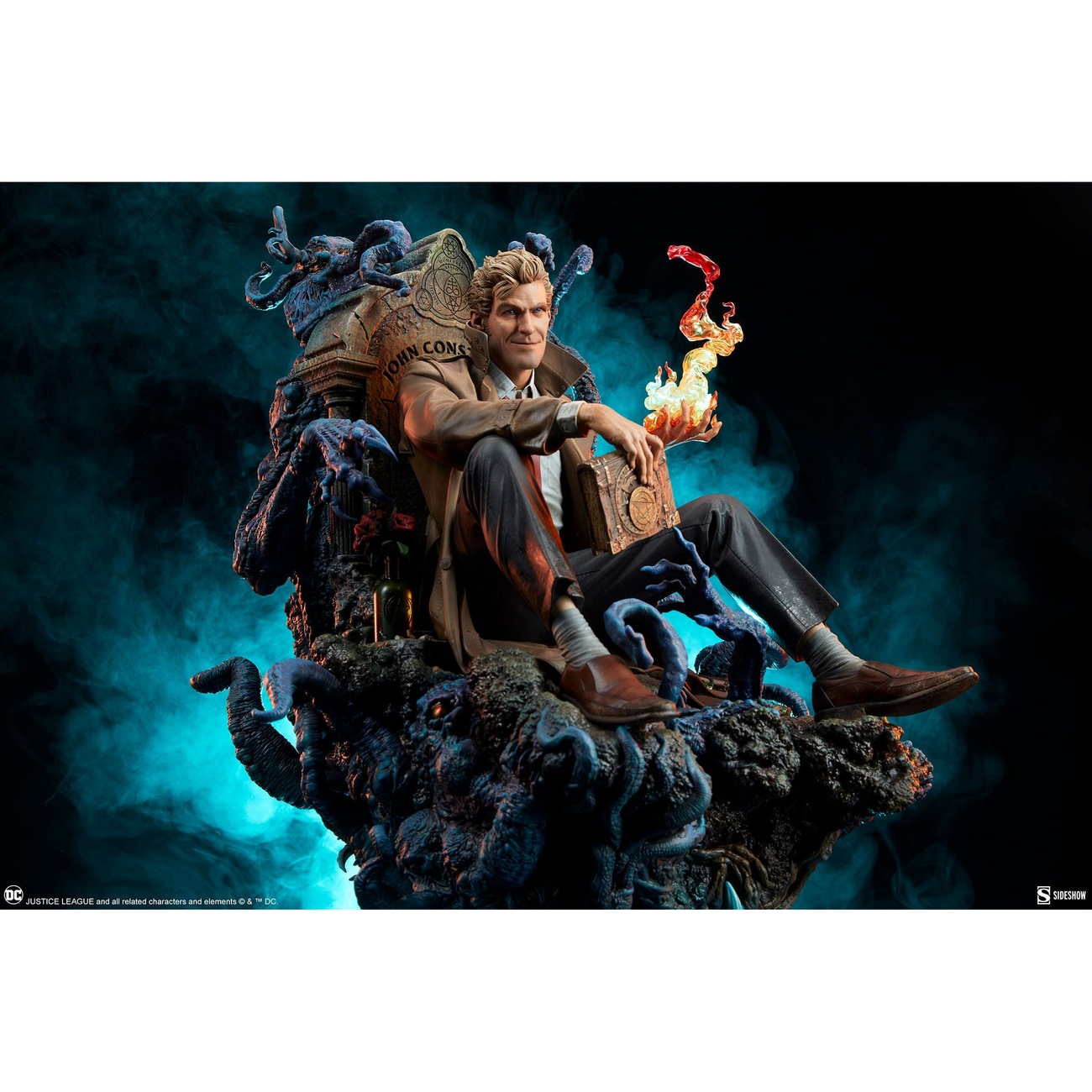 DC Comics Statua Premium Format John Constantine: Just Another Exorcism Hangover 53 cm