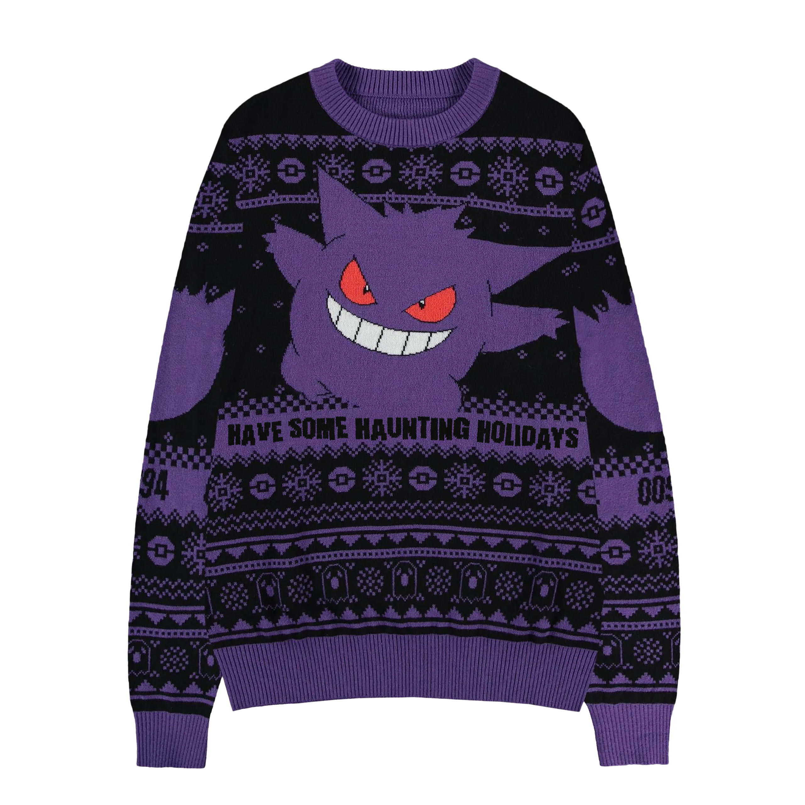 Pokemon - Pull tricoté Gengar