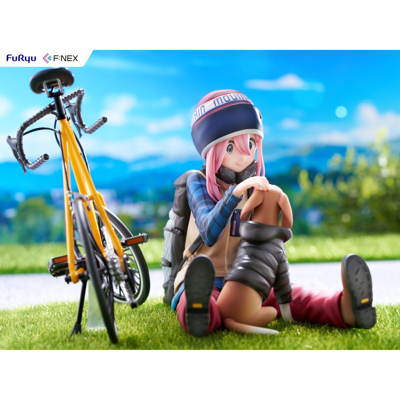 Laid Back Camp F:NEX PVC Beeld 1/7 Nadeshiko Kagamihara 13 cm