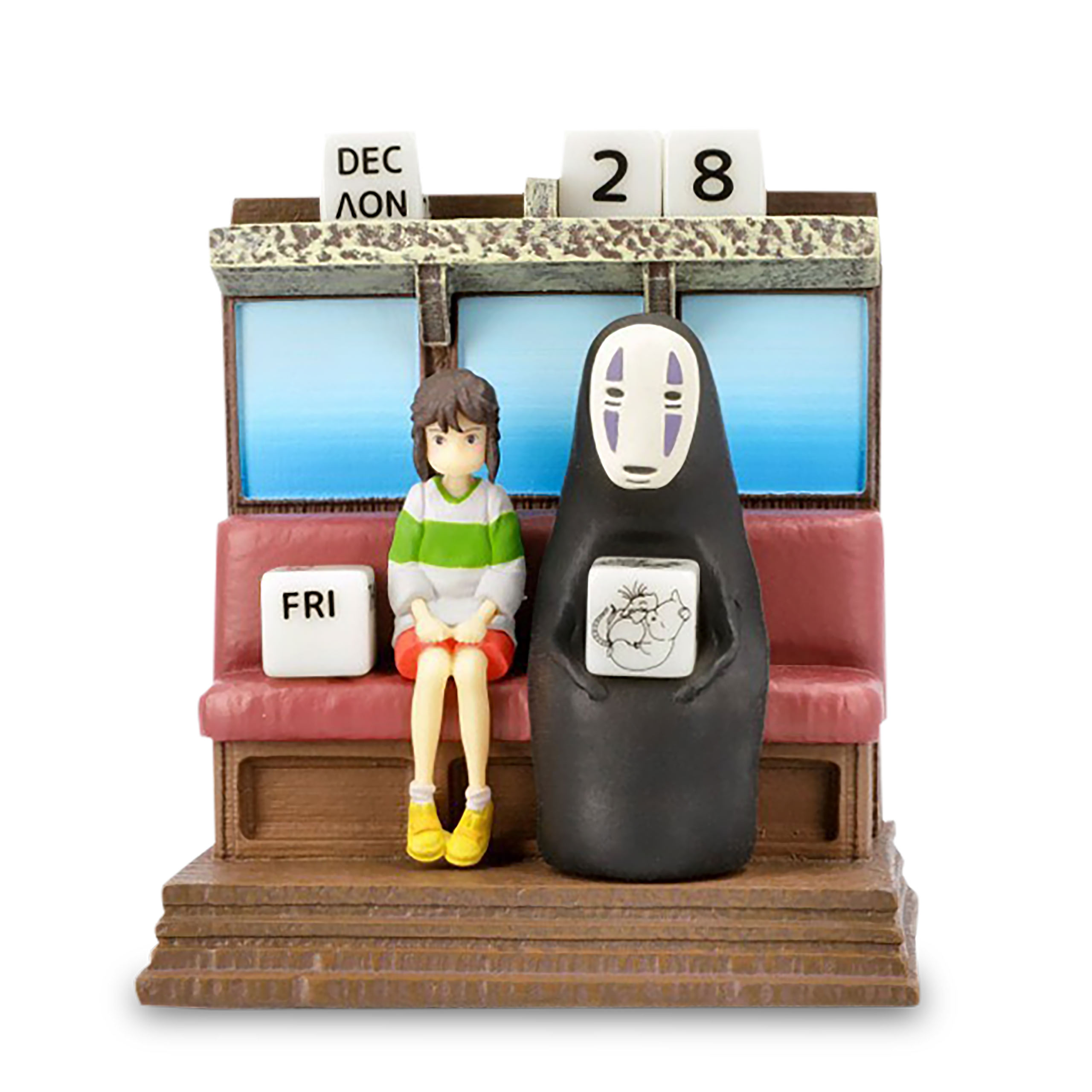 Spirited Away - No-Face & Chihiro 3D Annual Calendar