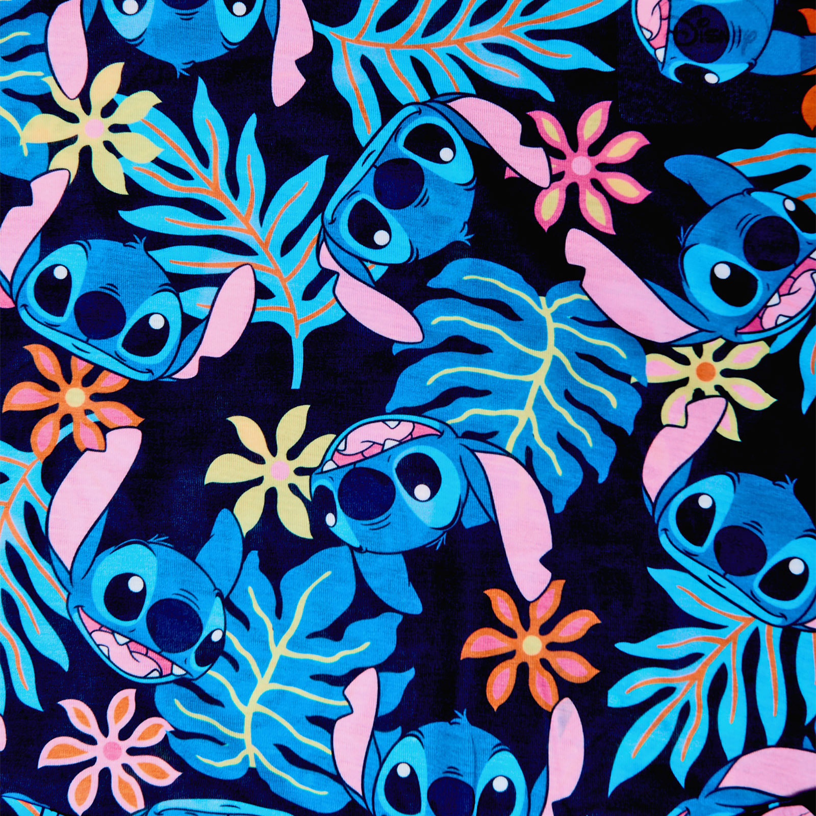 Lilo & Stitch - Aloha Stitch Dames T-Shirt met Knoop