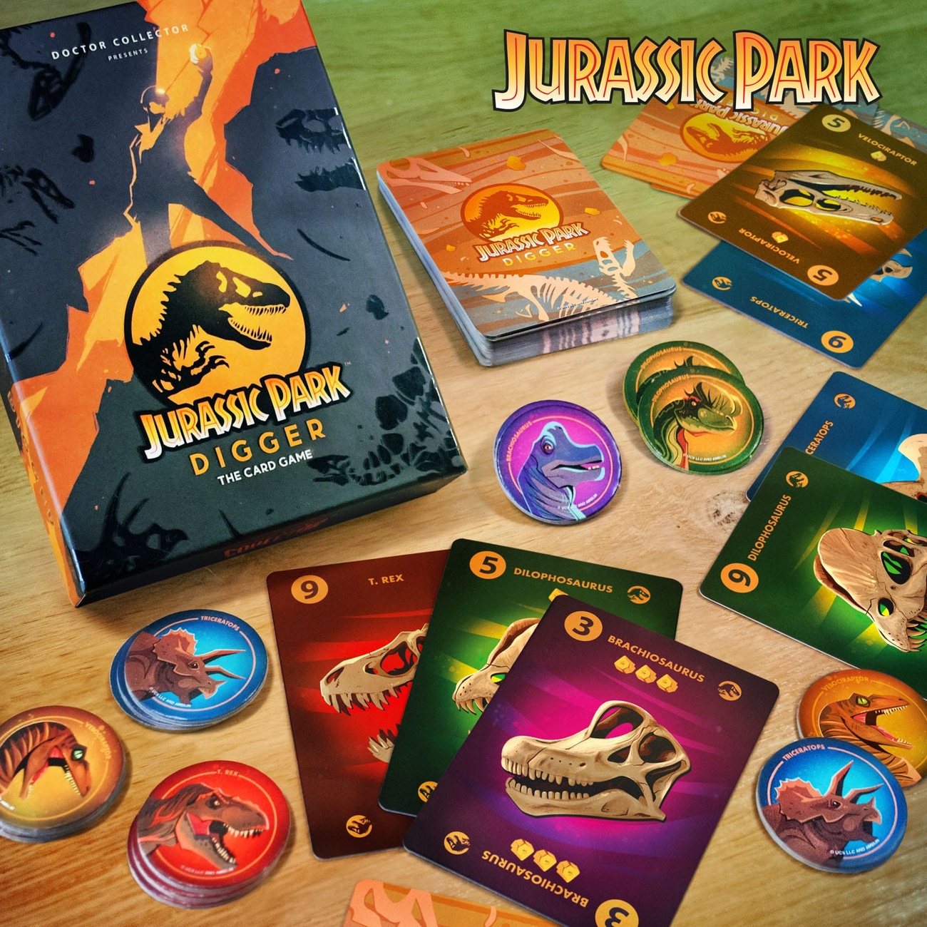 Jurassic Park Digger per giochi di carte