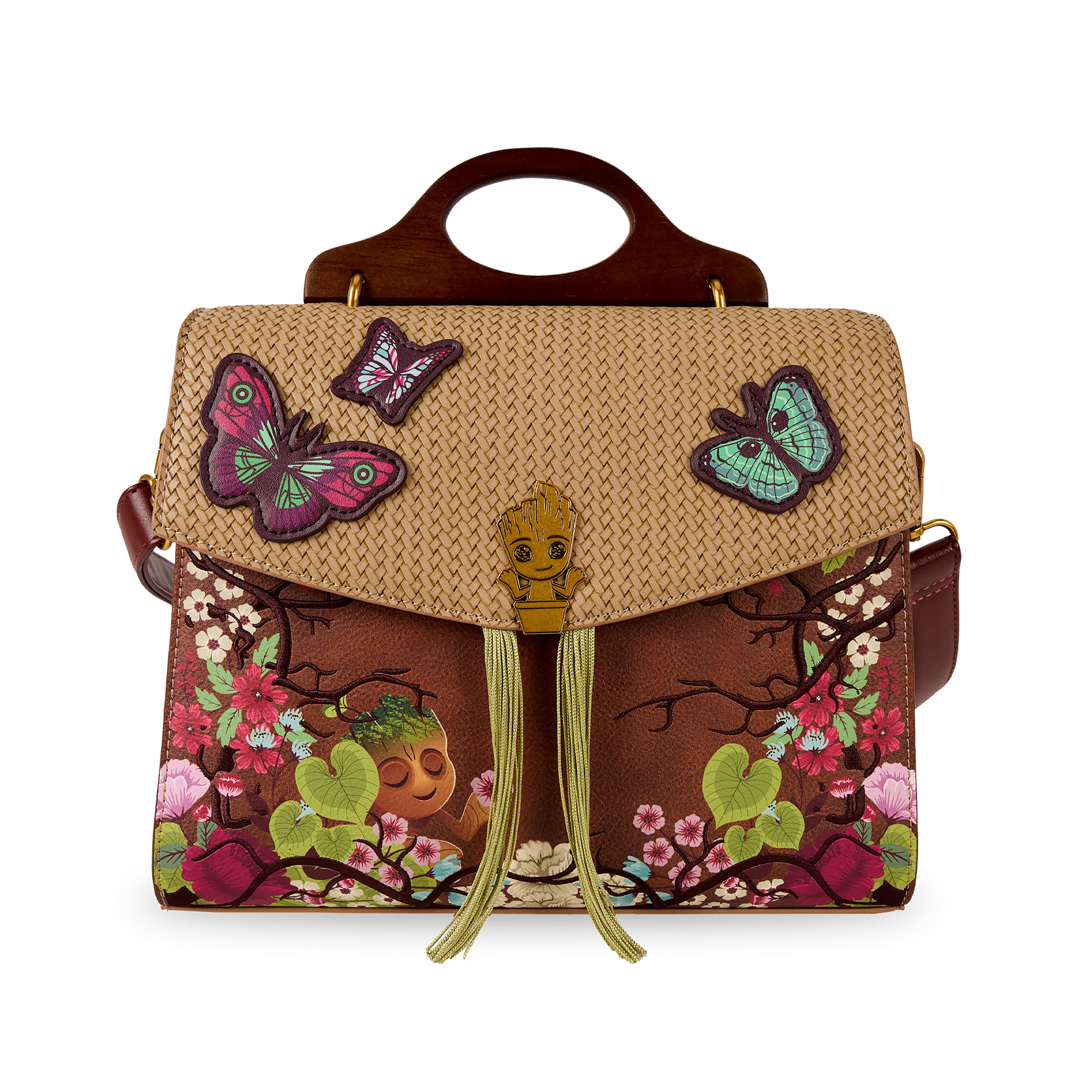 Guardians of the Galaxy - Borsa a Tracolla Floreale di Groot