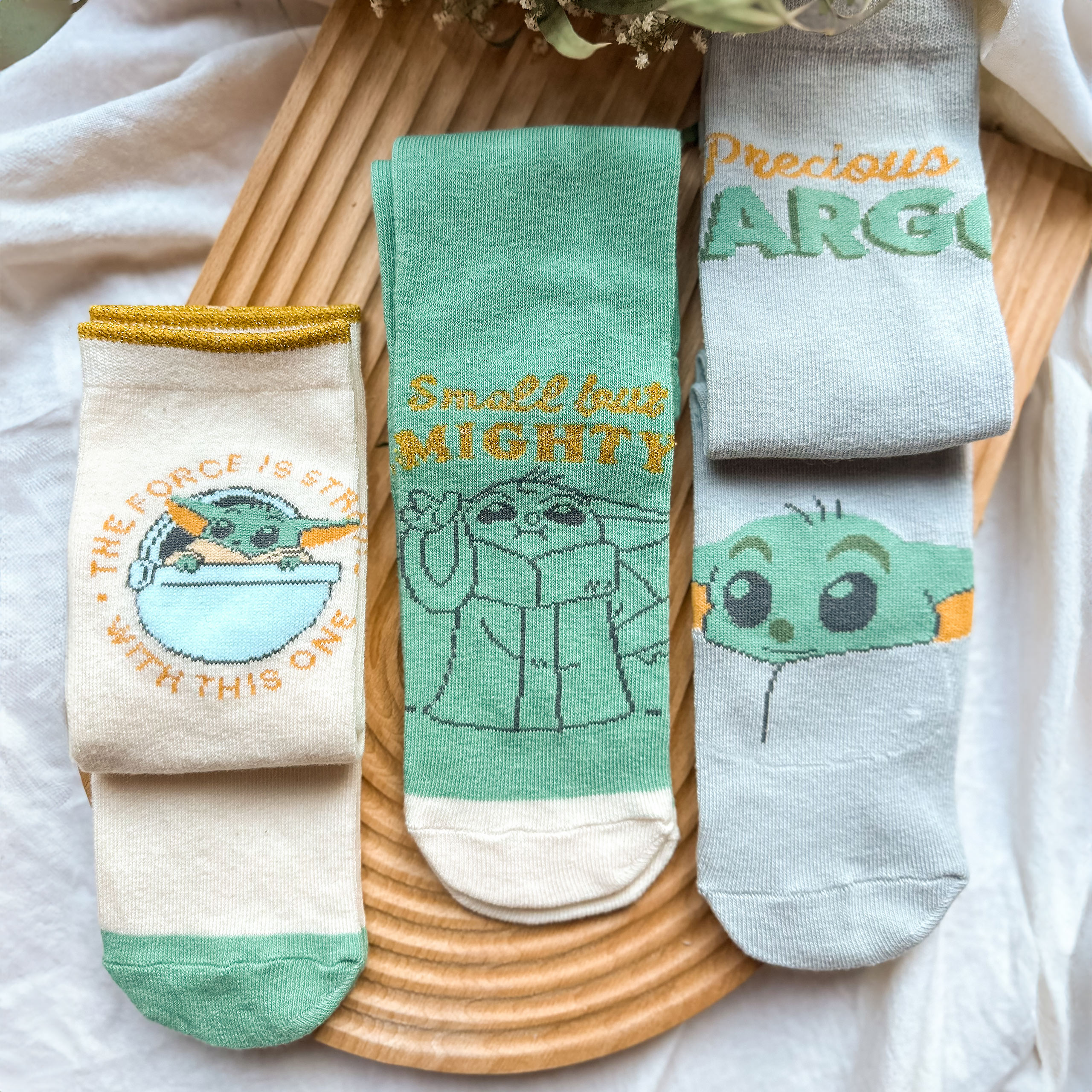 Calcetines Grogu Pack de 3 - Star Wars The Mandalorian
