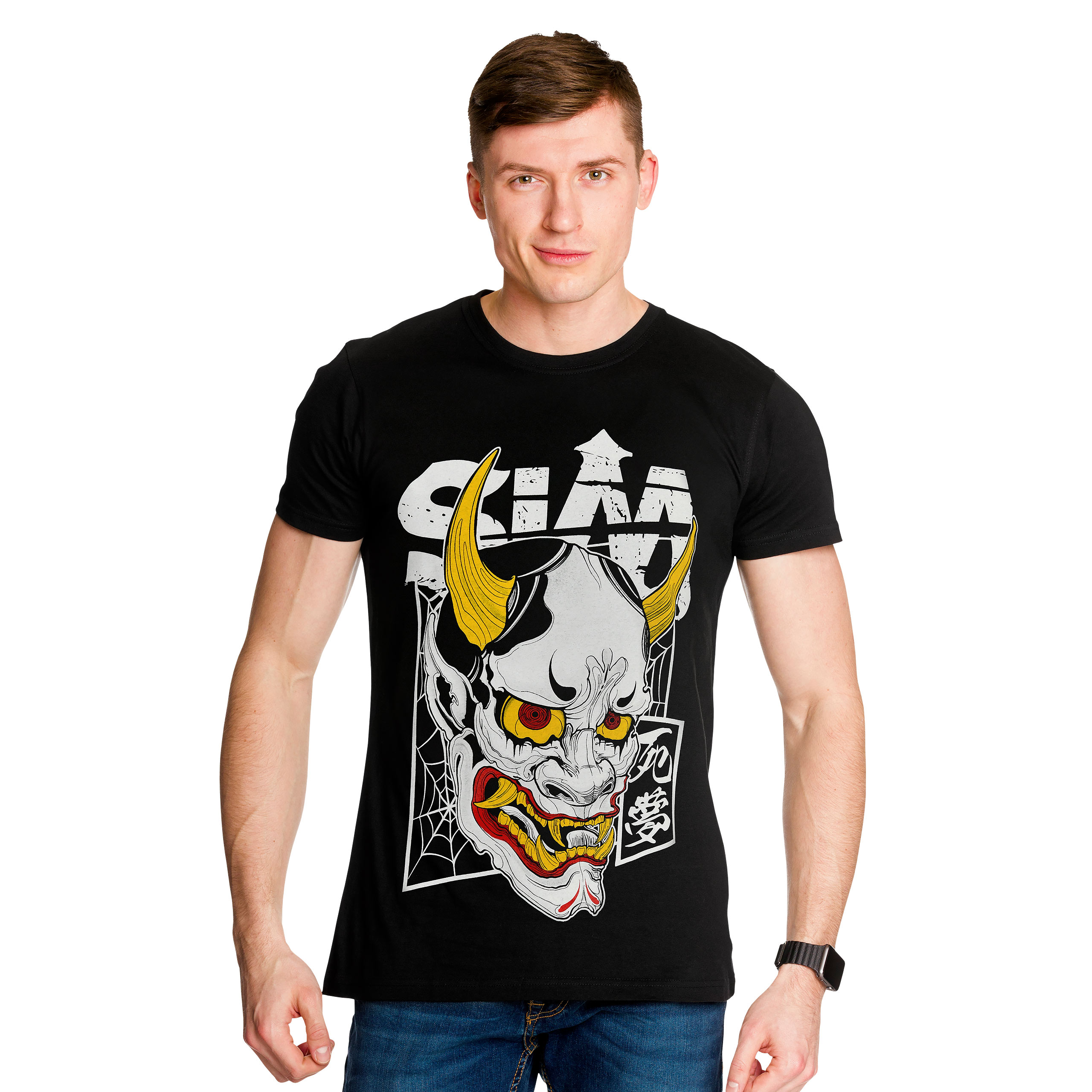SiM - Mask T-Shirt schwarz