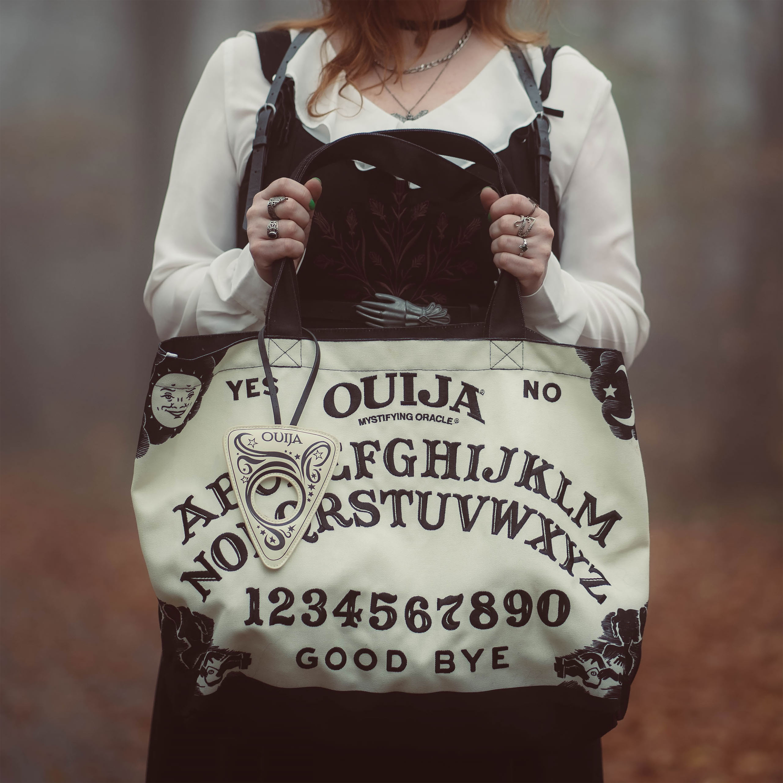 Bolso shopper de lona Ouija