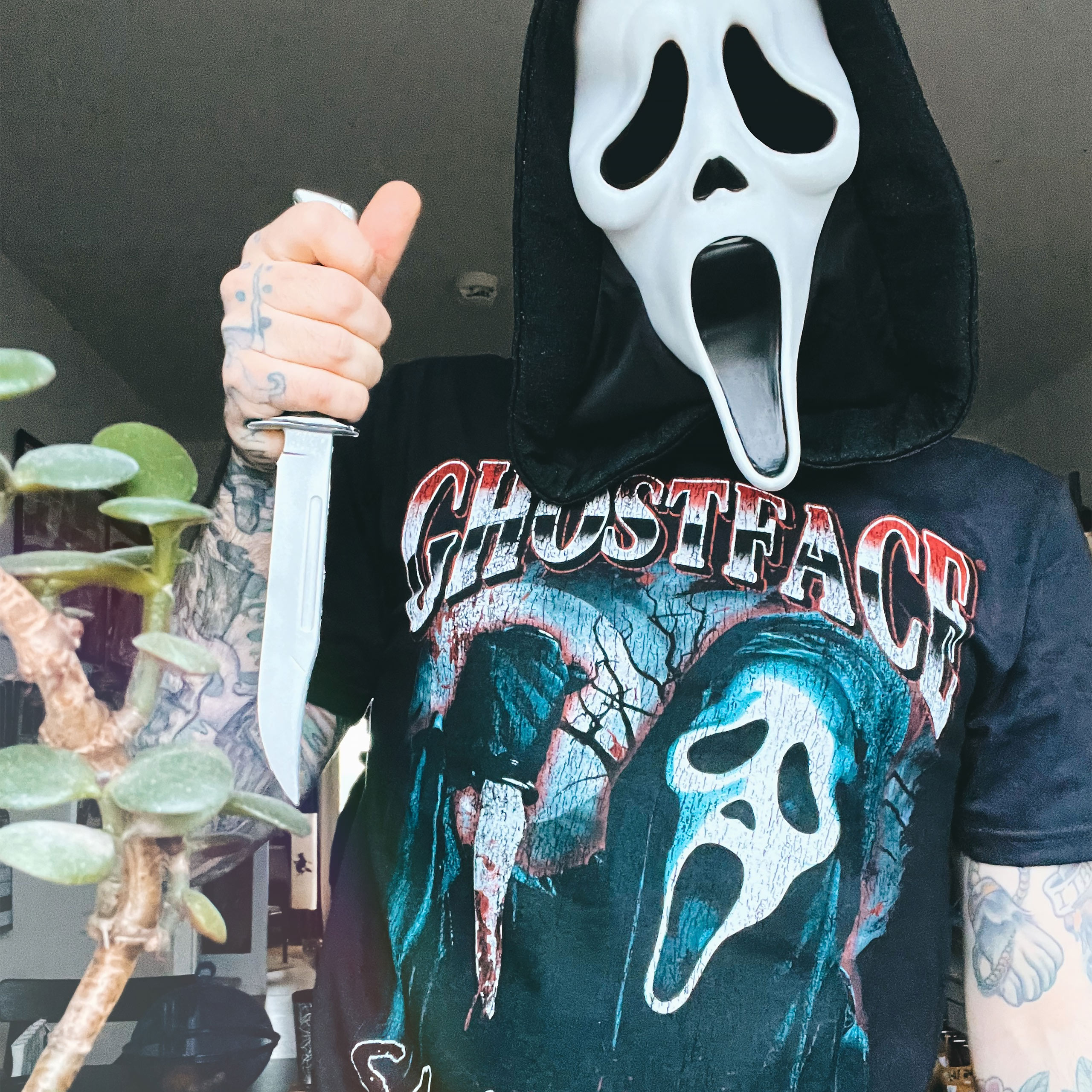 Ghost Face - Slasher T-shirt zwart