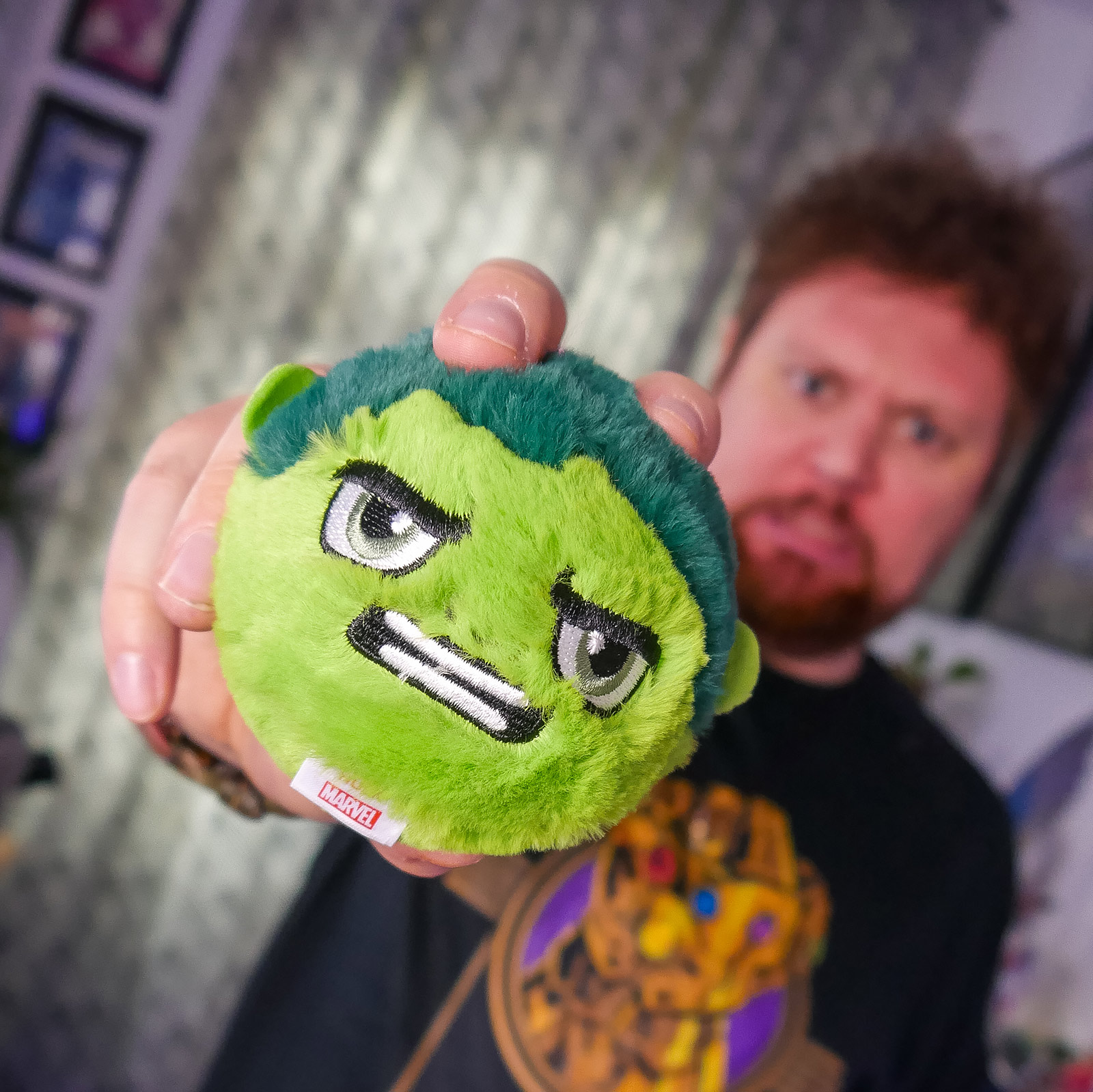 Hulk - Beanie Bouncers hüpfender Plüsch Ball