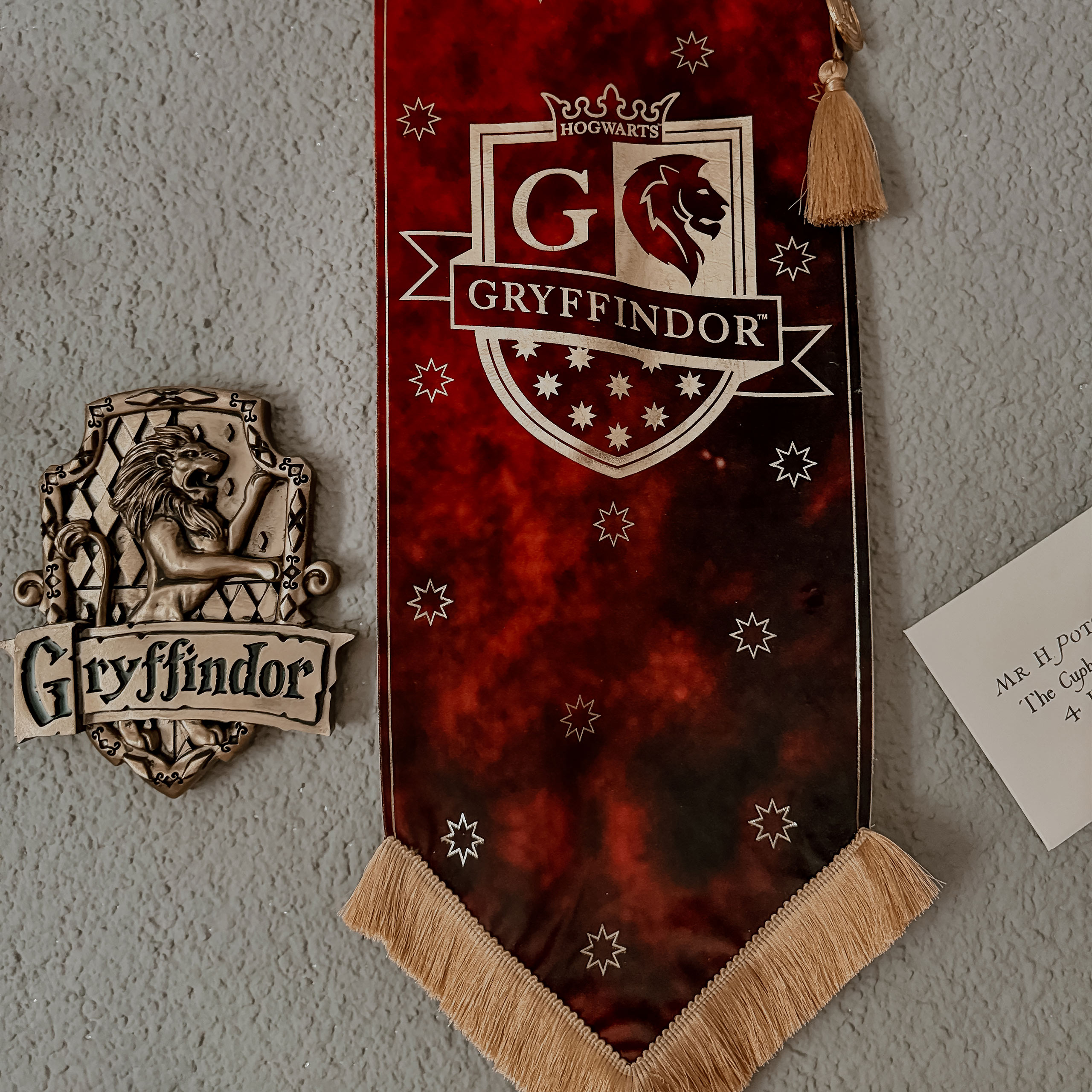 Banner de Gryffindor - Harry Potter