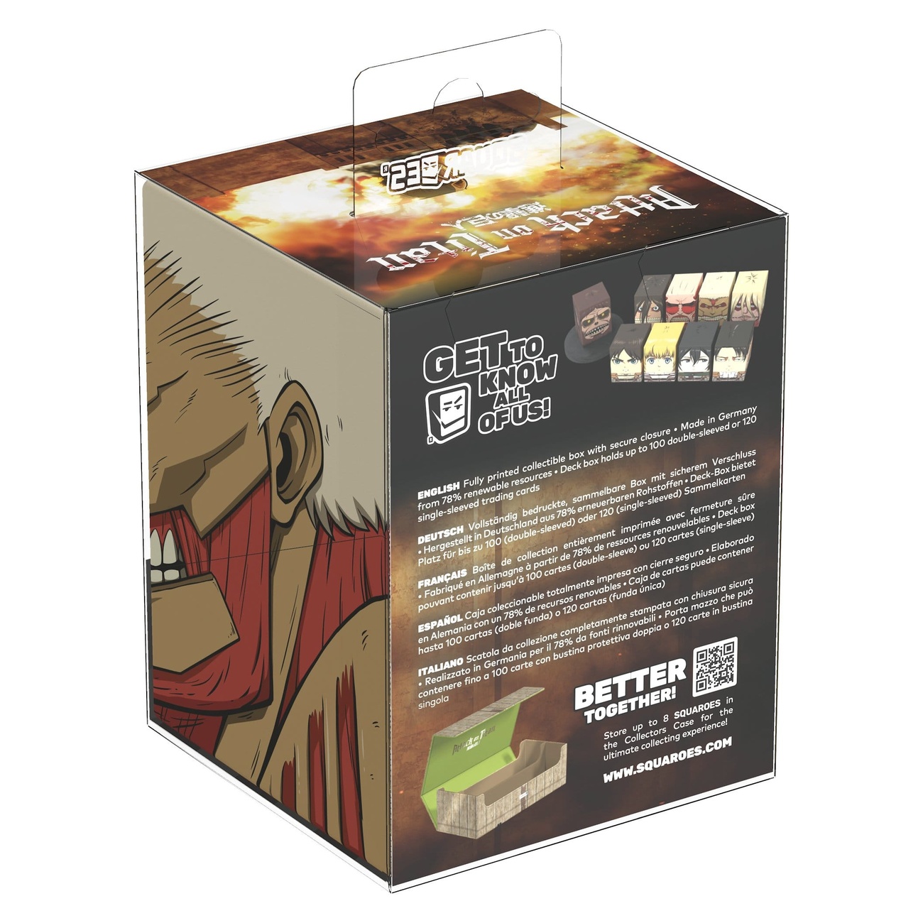 Squaroes Squaroe Attack on Titan AOT007 - Armored Titan