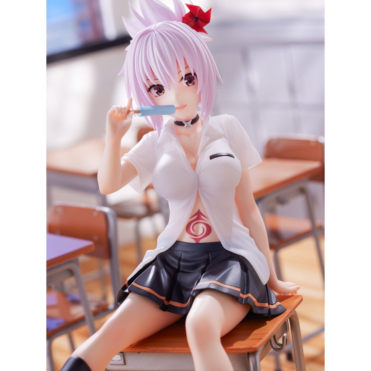 Ayakashi Triangle Statua 1/7 Matsuri Kazamaki 23 cm