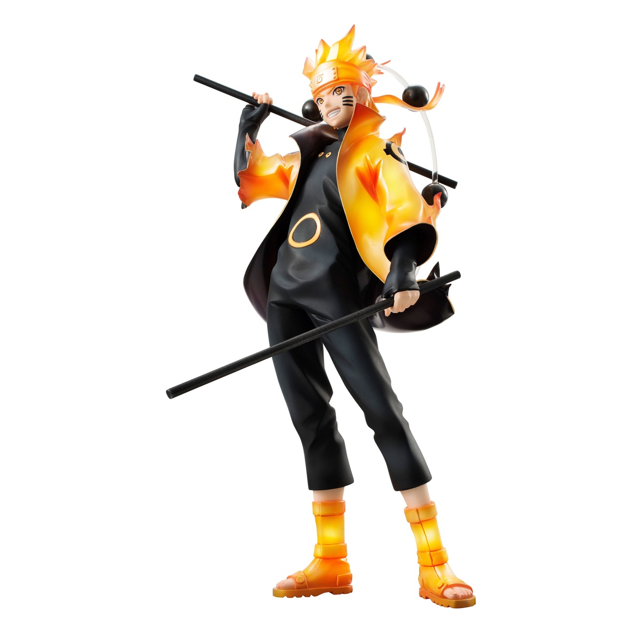 Naruto Shippuden G.E.M. Series PVC Statue Naruto Uzumaki Six Paths Sage Mode 15th Anniversary Ver. 22 cm