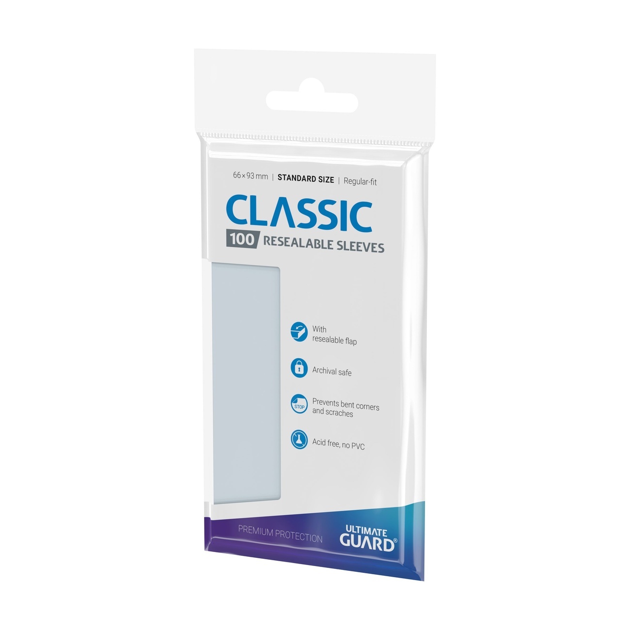 Ultimate Guard Classic Sleeves Tamaño Estándar (100) - Resealable