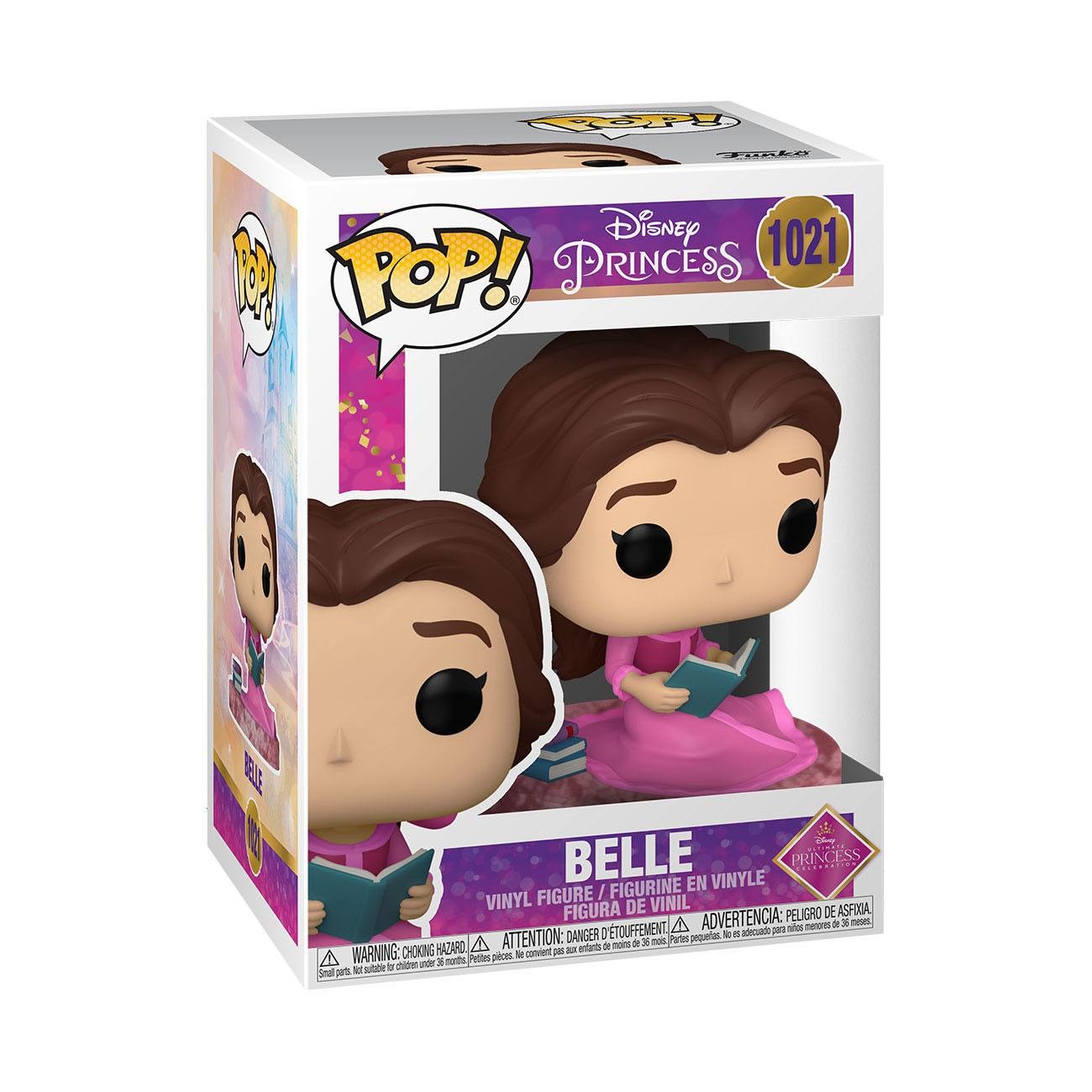 Disney : Ultimate Princess figurine POP! Disney en vinyle Belle (La Belle et la Bête) 9 cm