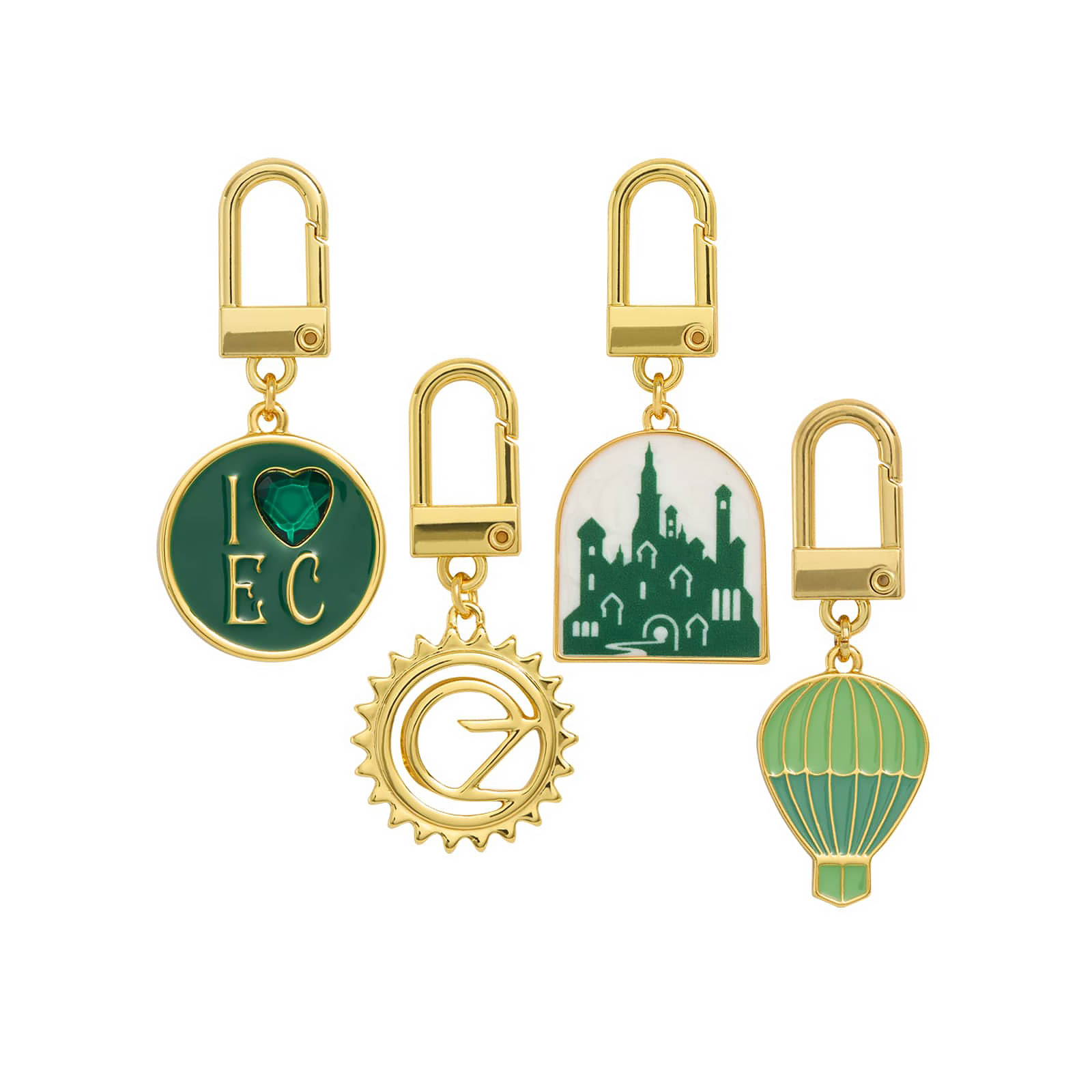 Wicked - Estuche Emerald City con pulsera de charms