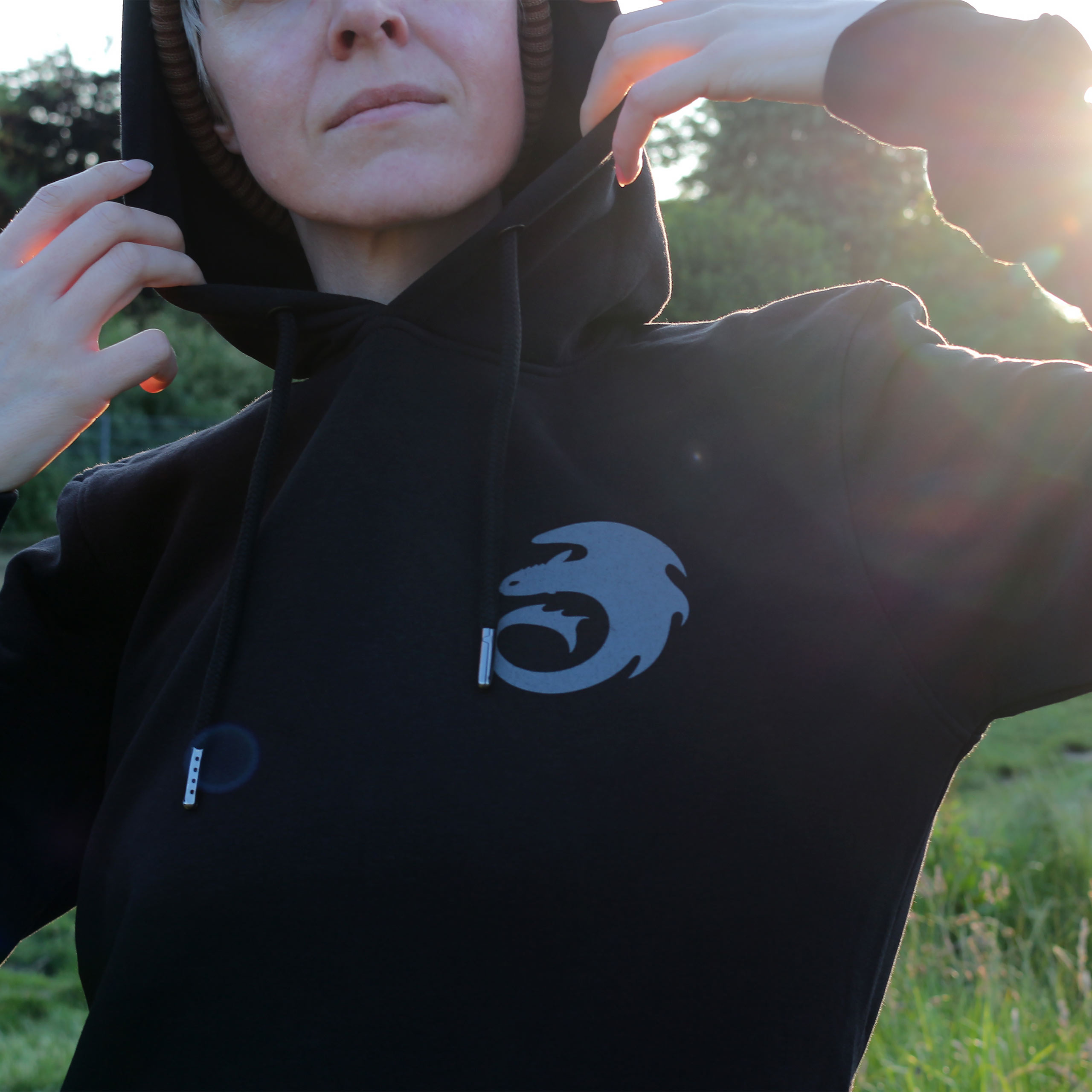 Drachenzähmen leicht gemacht - Night Fury Legend Hoodie schwarz