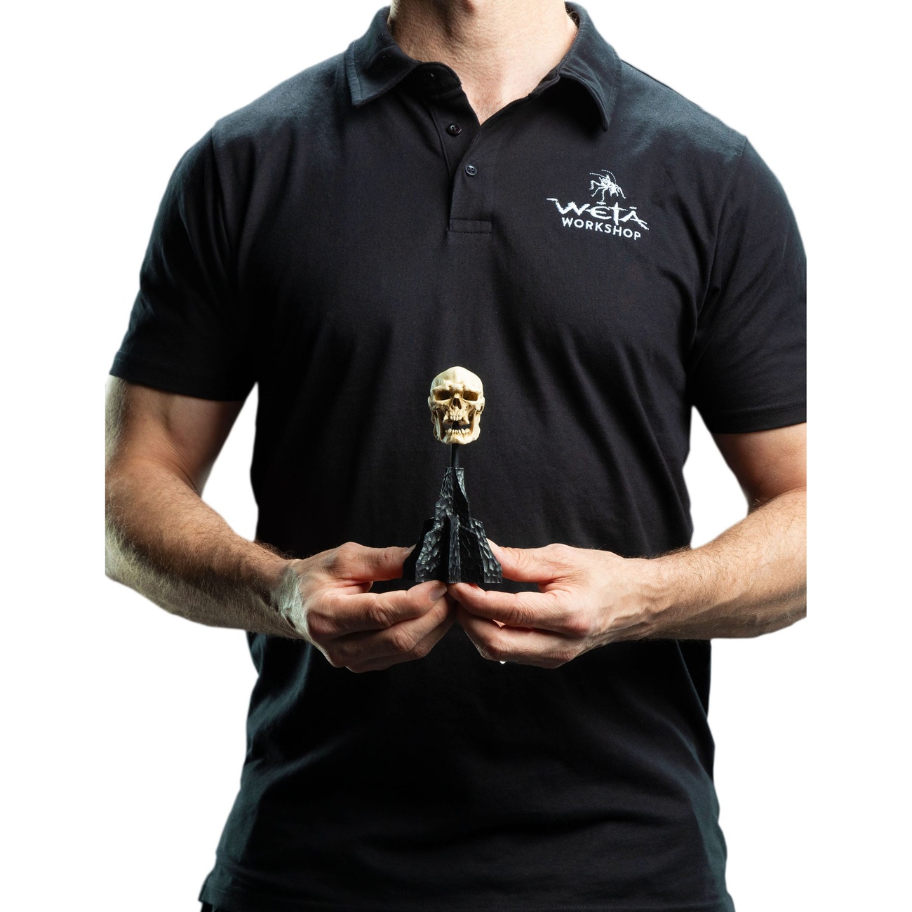 Sagan om Ringen - Skalle av en Mordor-Orch Mini Staty