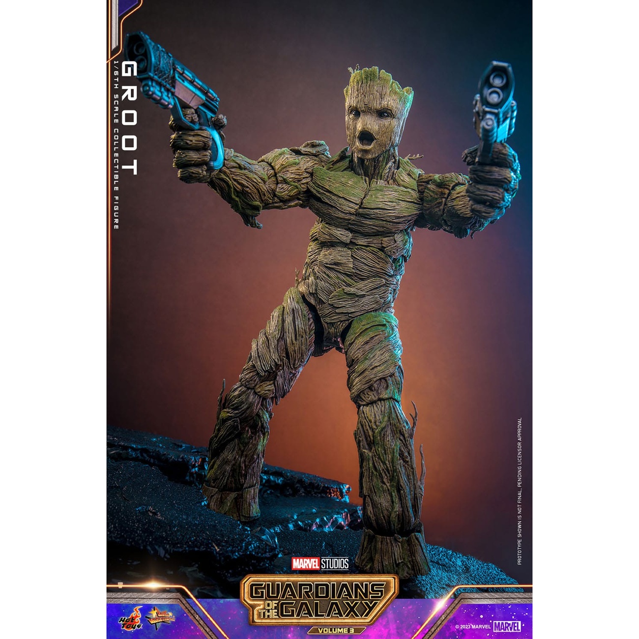 Guardianes de la Galaxia - Figura de acción Groot Masterpiece 1:6