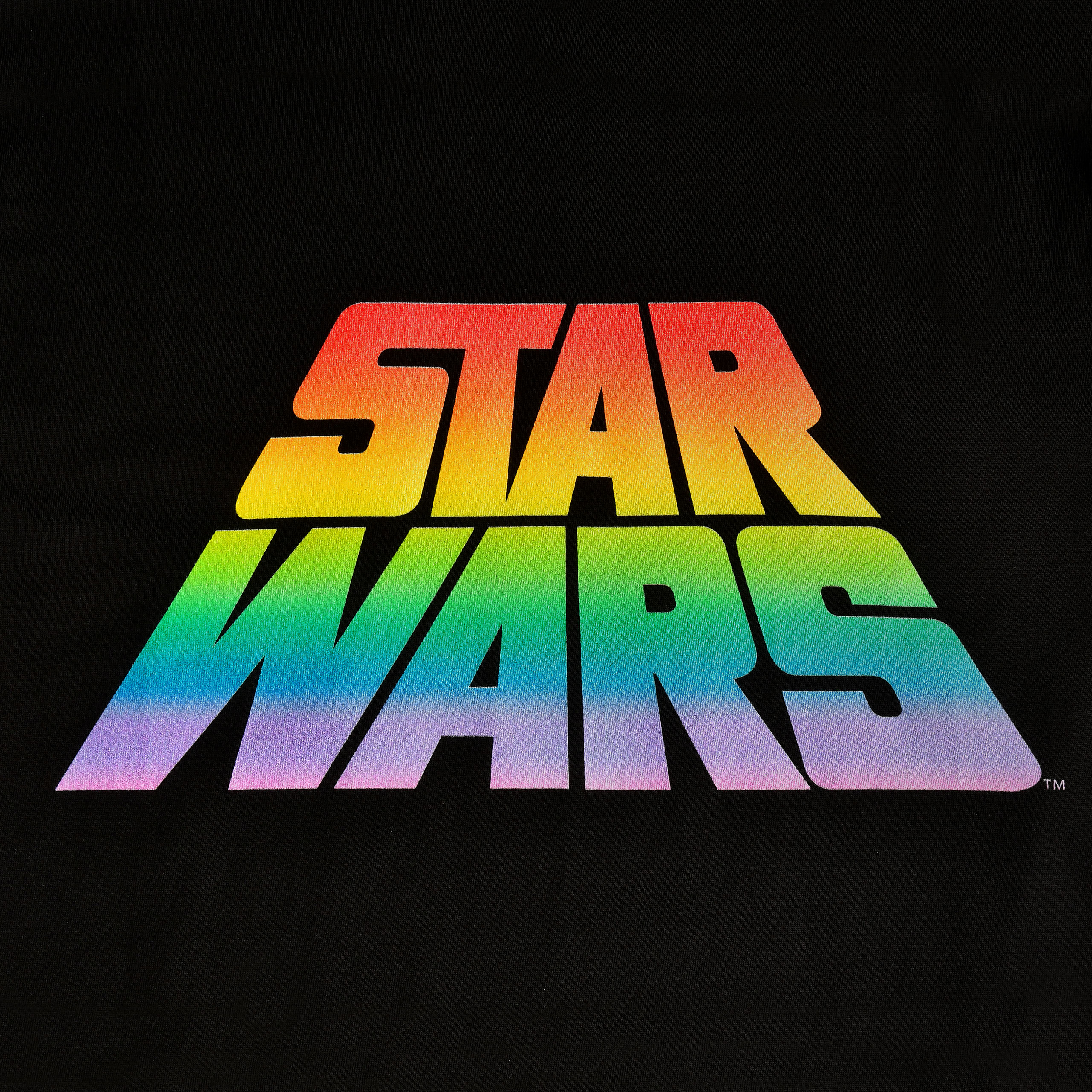 Star Wars - Pride Logo T-Shirt schwarz