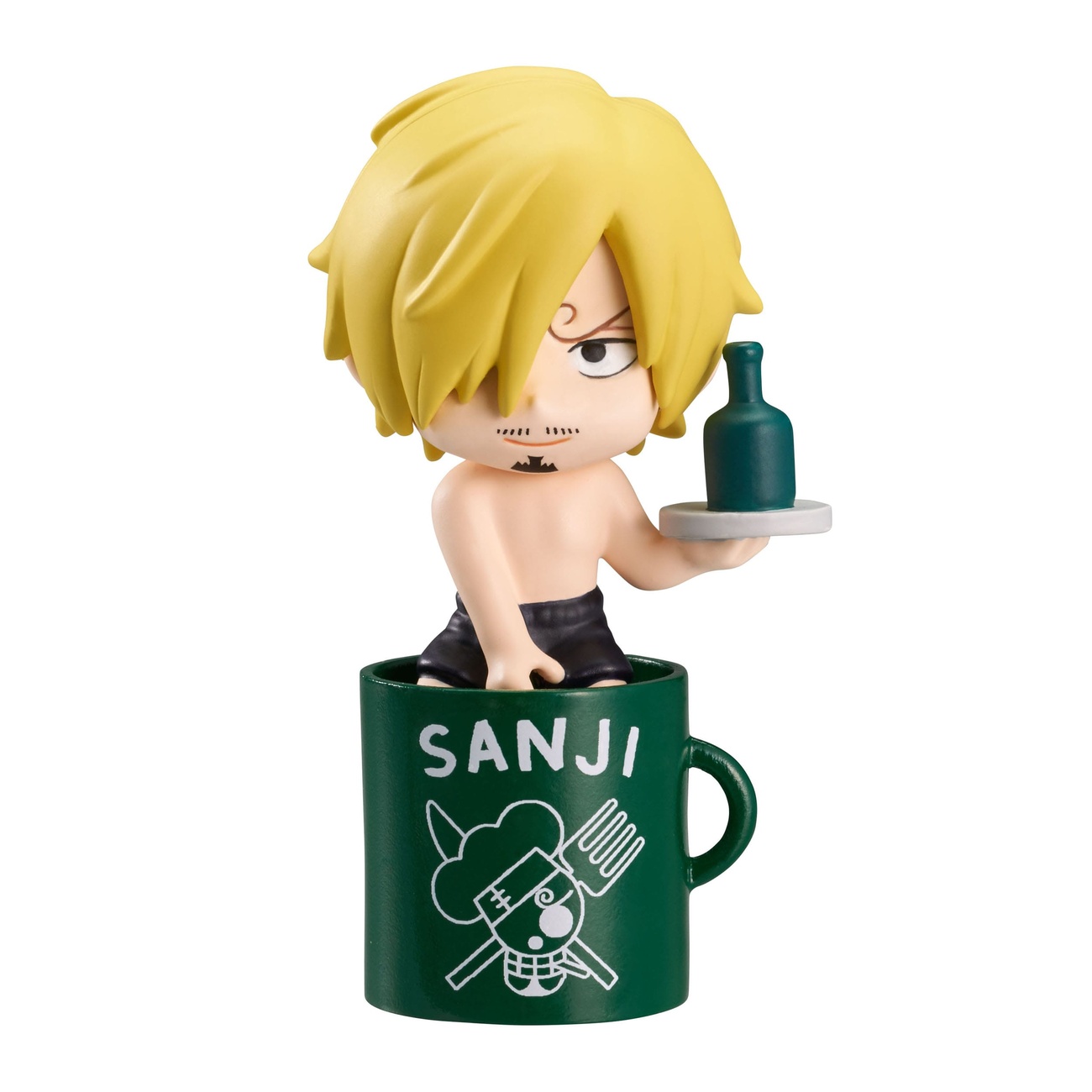 One Piece Ochatomo Series Figurines de collection Pirates Vacance 4 cm Assortiment (8)