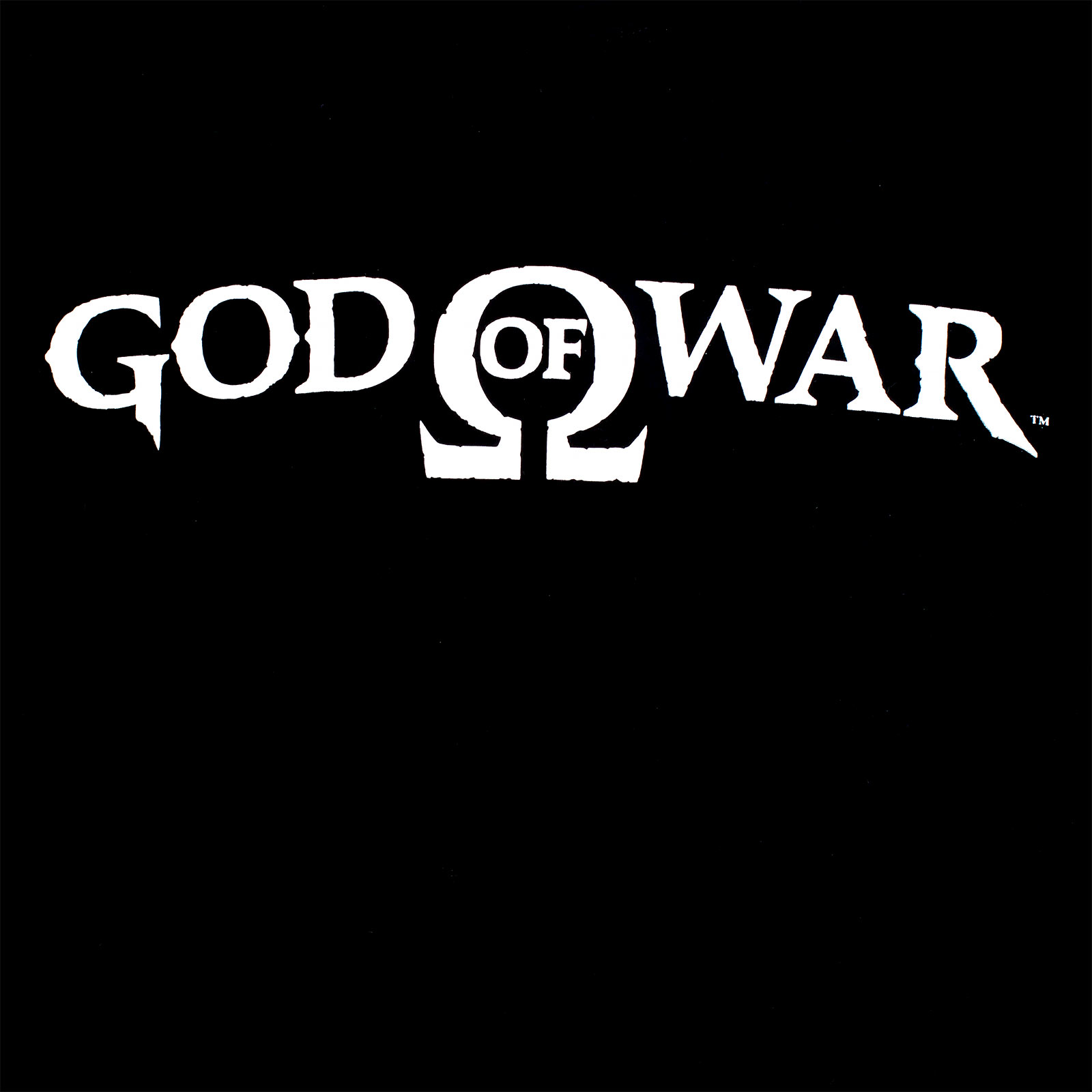 God of War - T-shirt logo noir