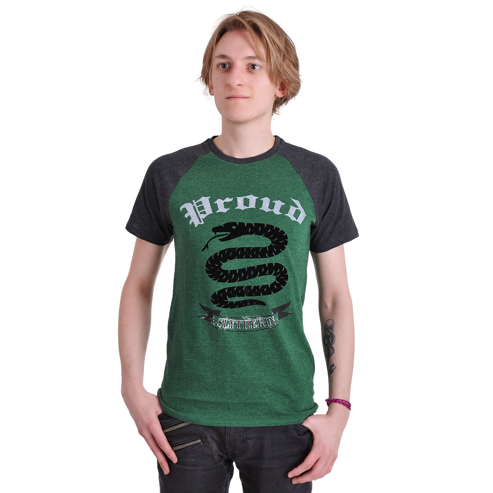 Harry Potter - Trots Slytherin T-Shirt groen