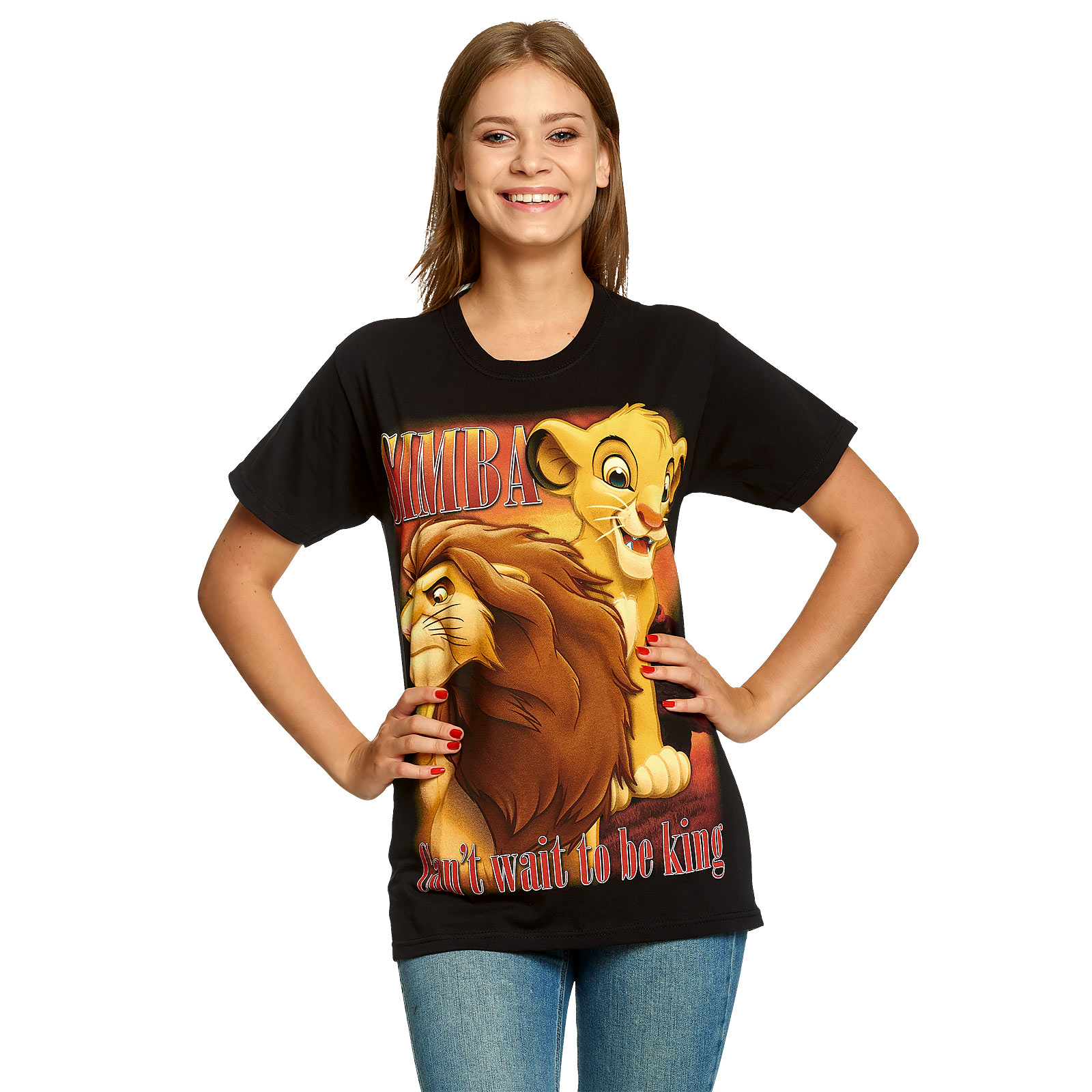 König der Löwen - Simba Next King T-Shirt schwarz
