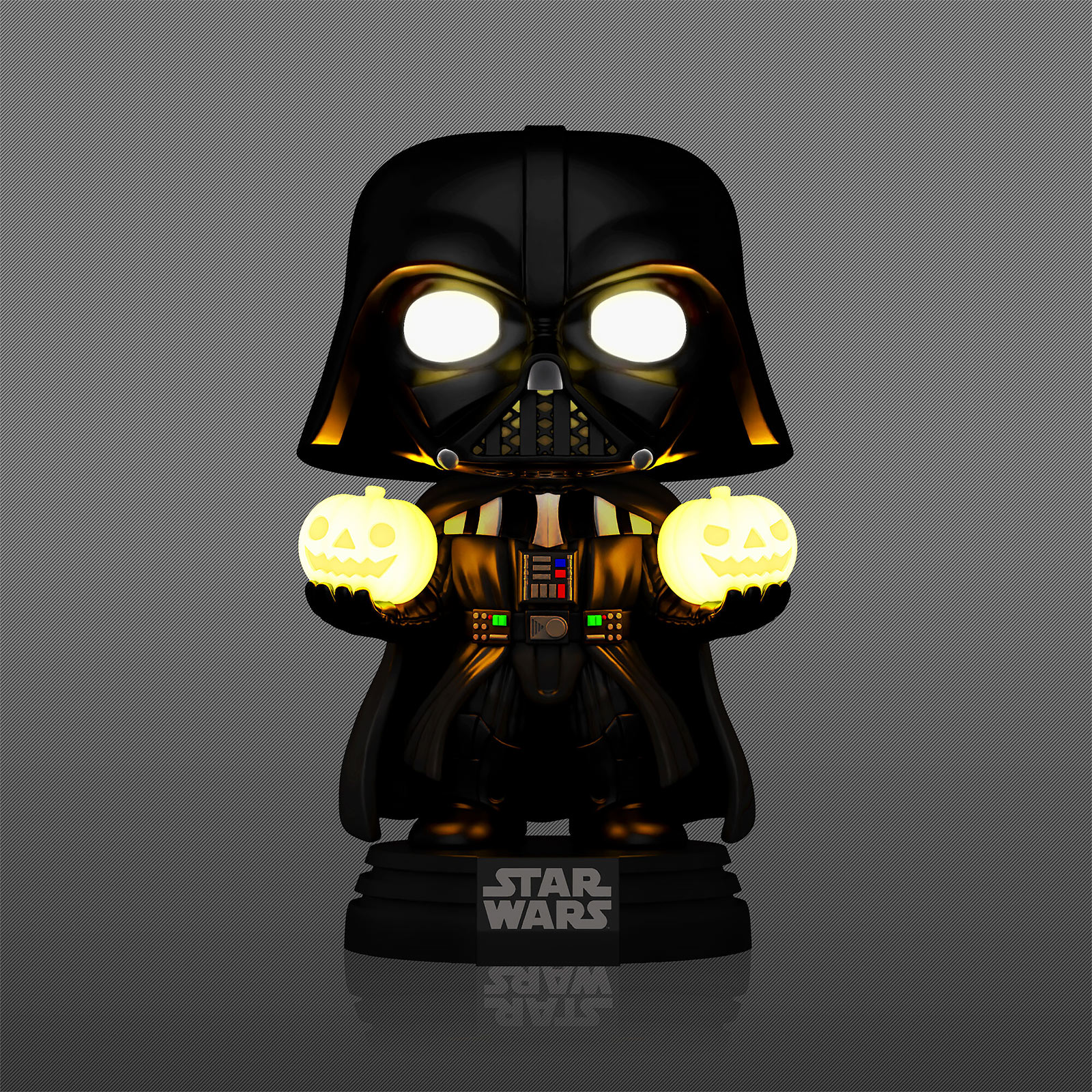 Star Wars - Figura Funko Pop de Darth Vader con Cabeza Oscilante y Luz