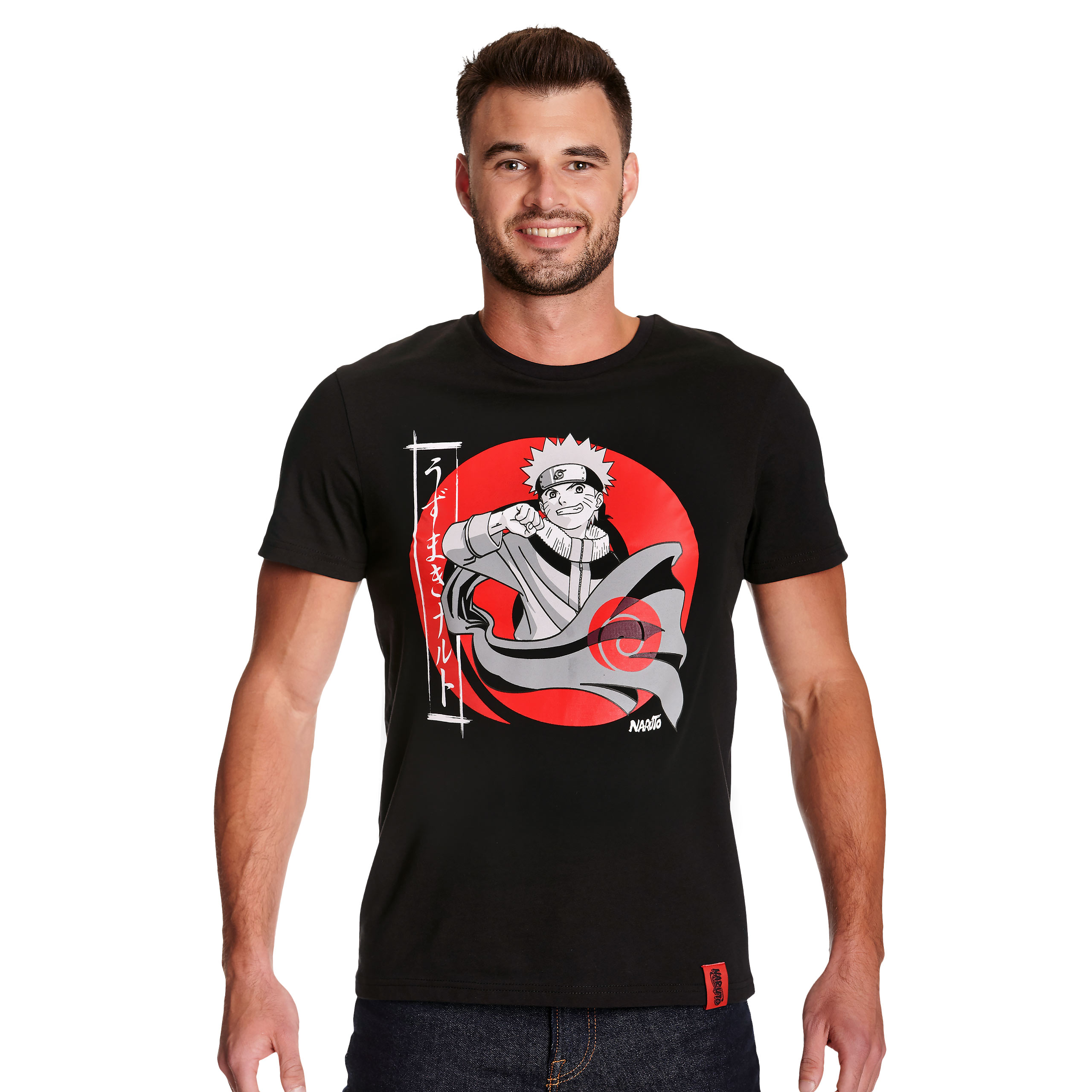 Naruto - Pose T-Shirt schwarz