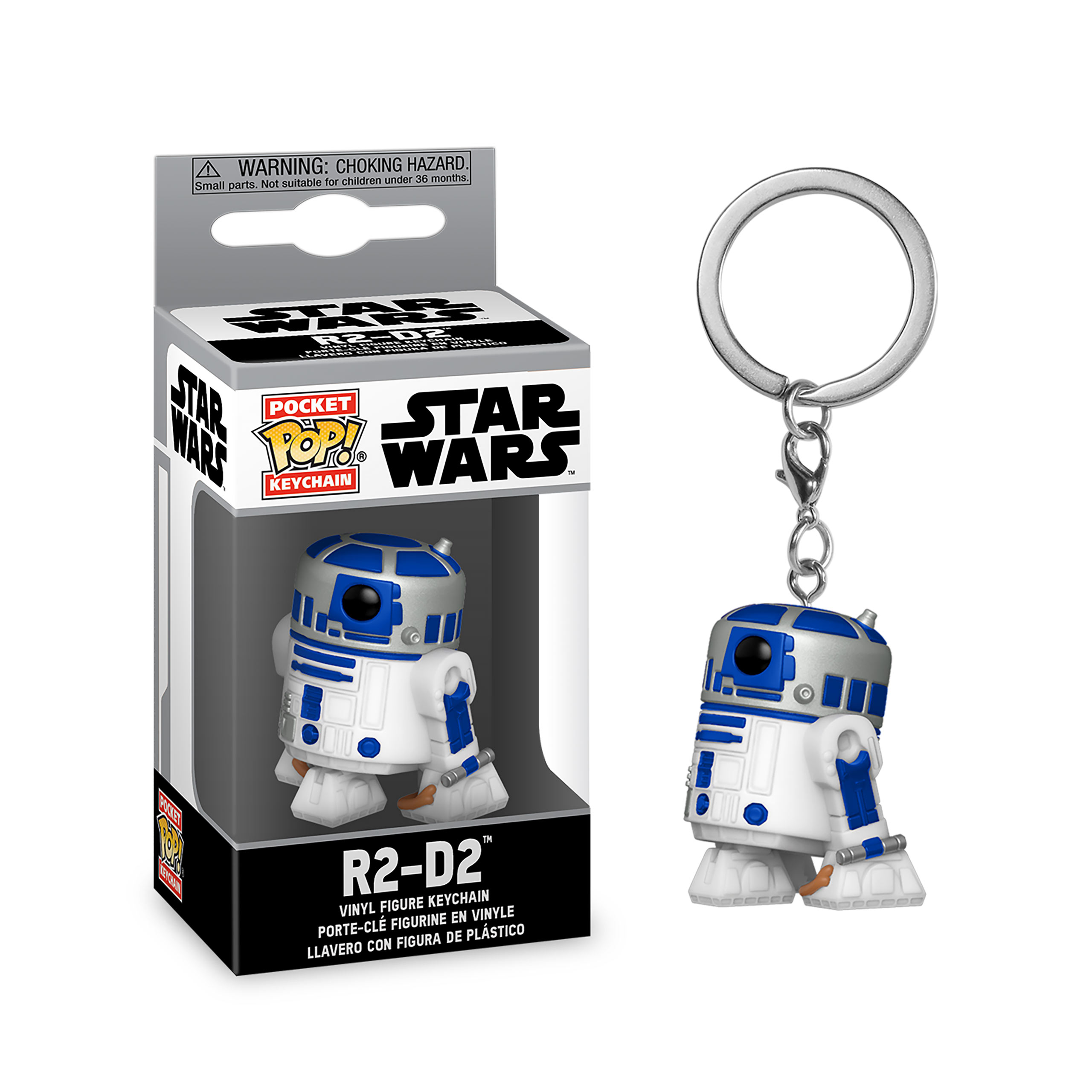 Star Wars - Porte-clés Funko Pop R2-D2