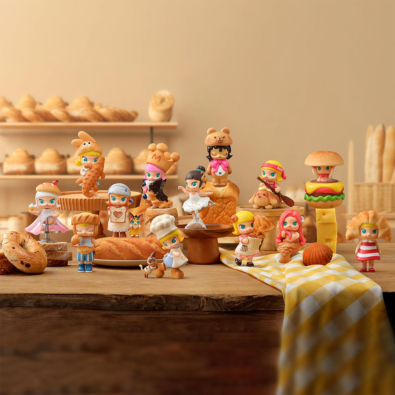 Molly - Carb-Lover Pop Mart Mystery Figure Display E1094552