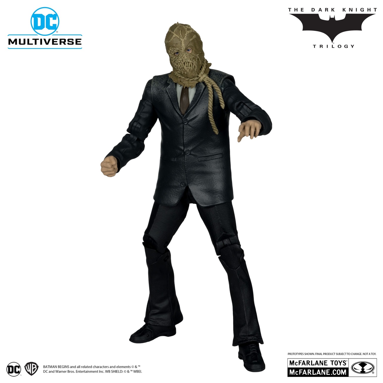Batman Begins DC Multiverse Action Figure Spaventapasseri (Chase Version) 18 cm