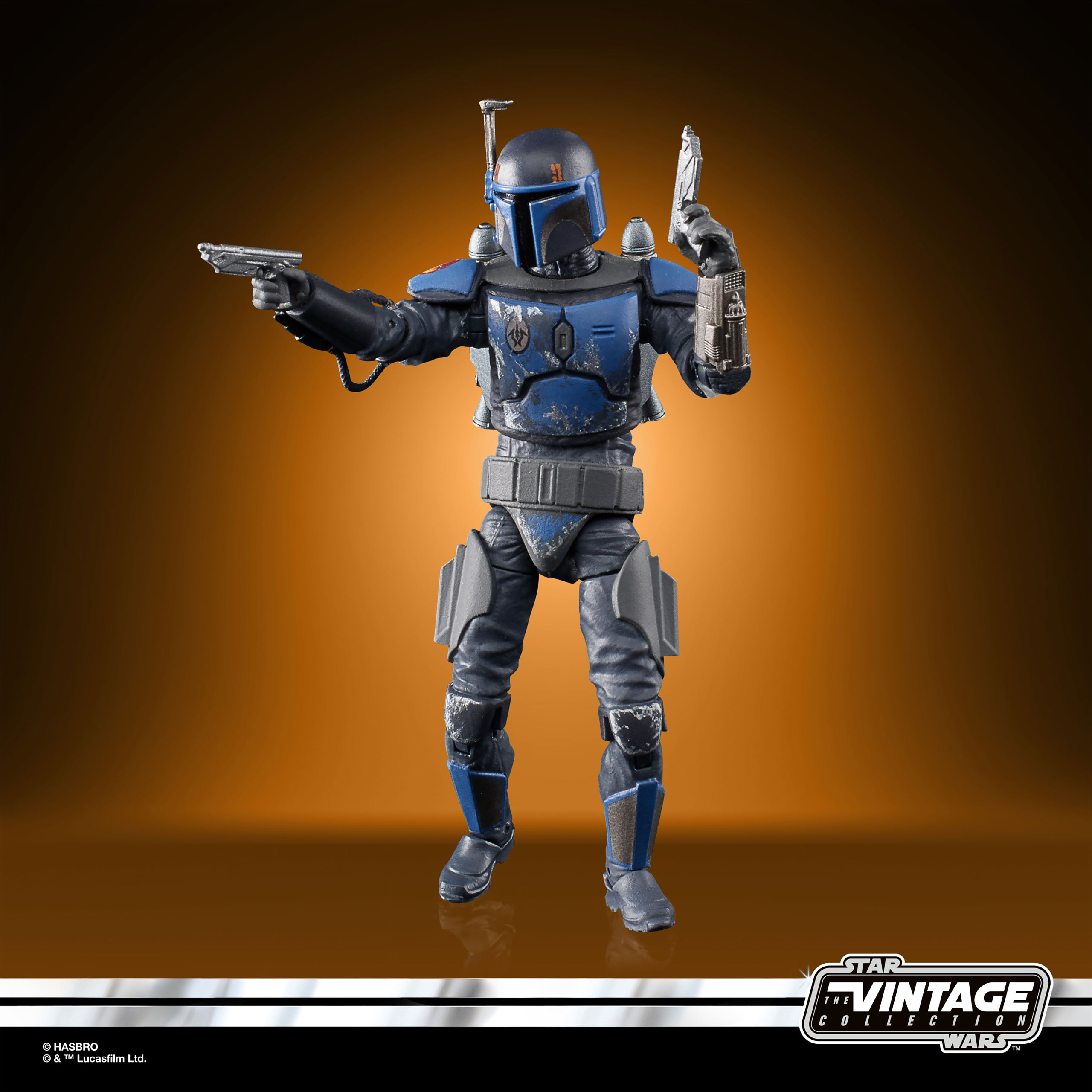Figurine d'action Mandalorian Death Watch Airborne Trooper - Star Wars The Mandalorian
