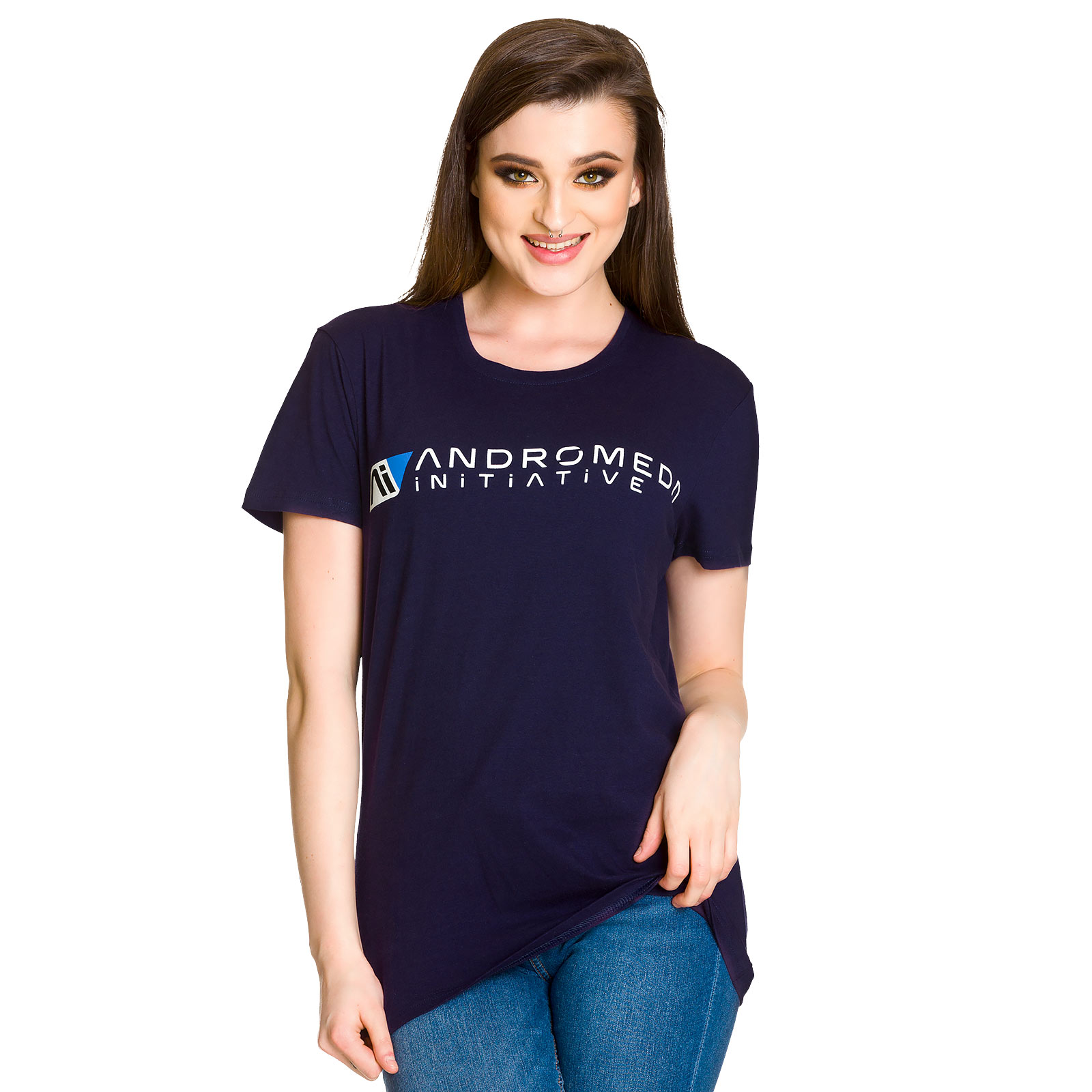 Mass Effect - Andromeda Initiative T-Shirt blau