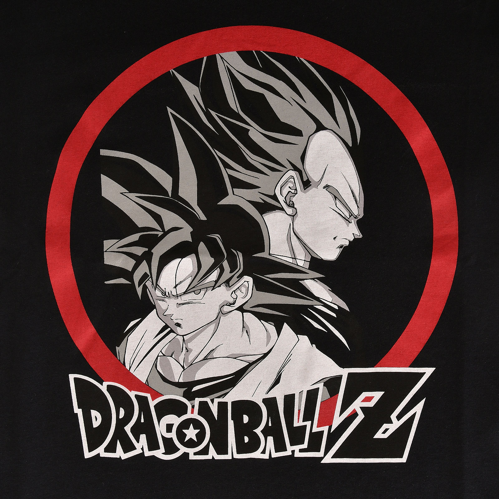 Dragon Ball Z - Goku vs Vegeta T-Shirt zwart