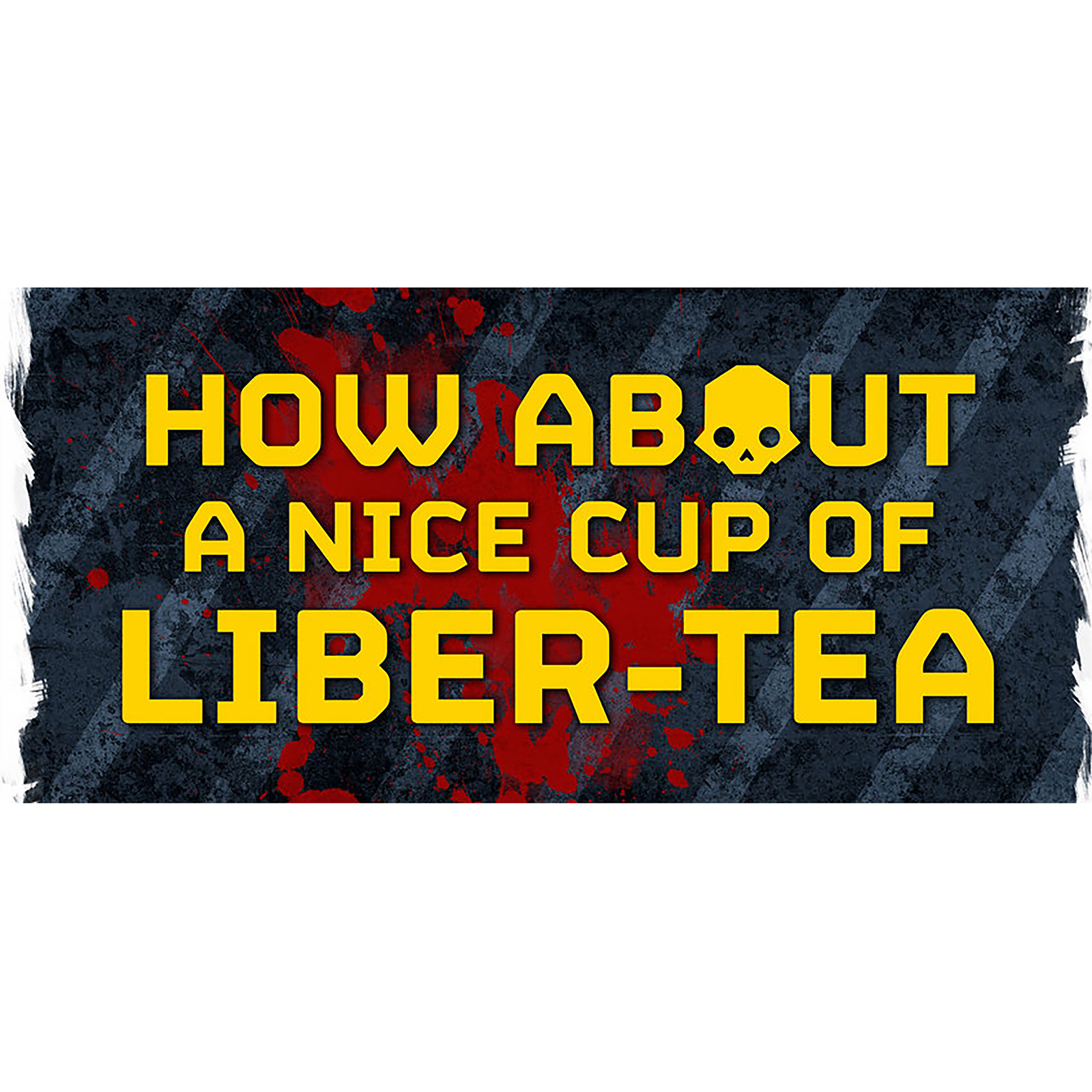 Liber-Tea beker voor Helldivers fans