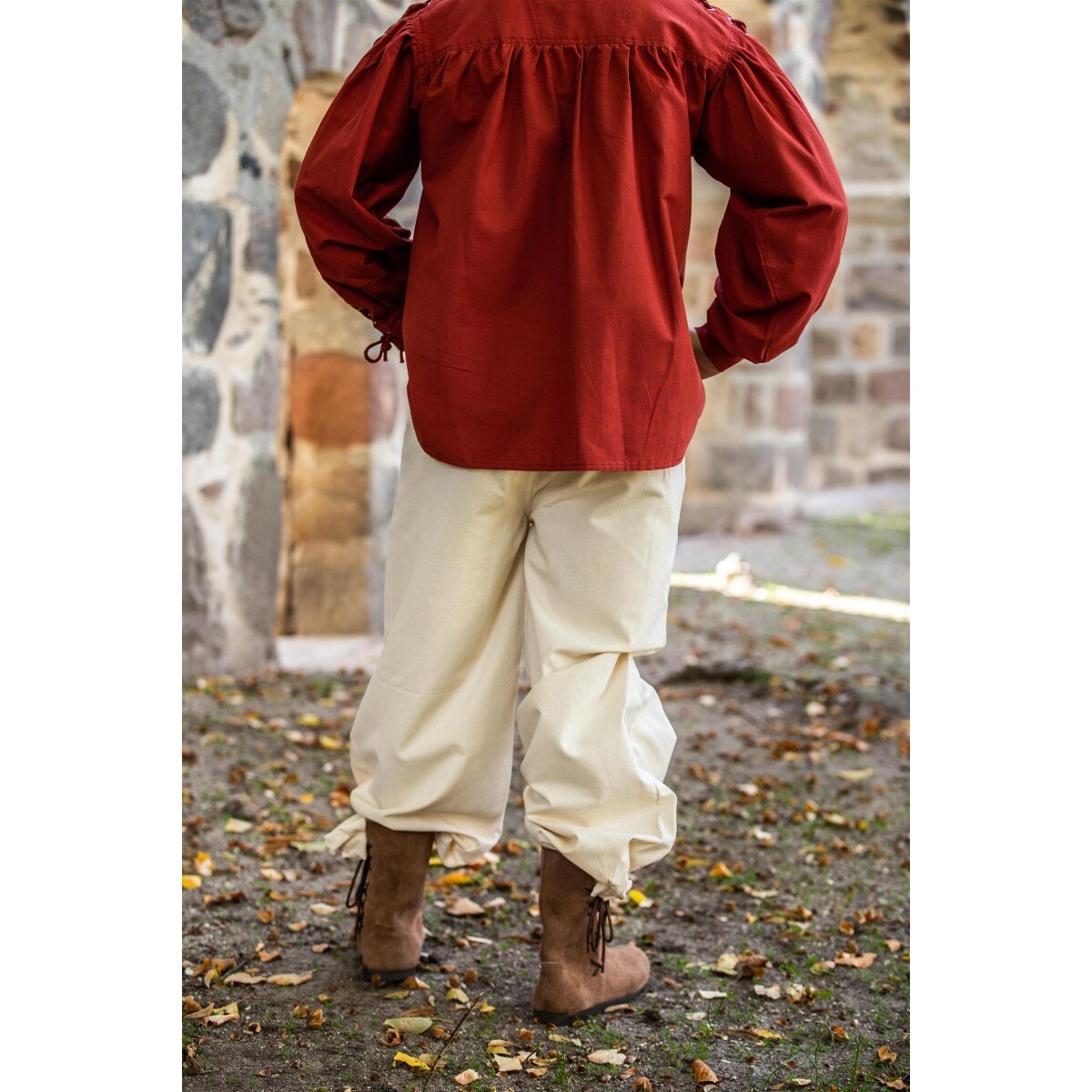 Pantaloni medievali Gerold beige