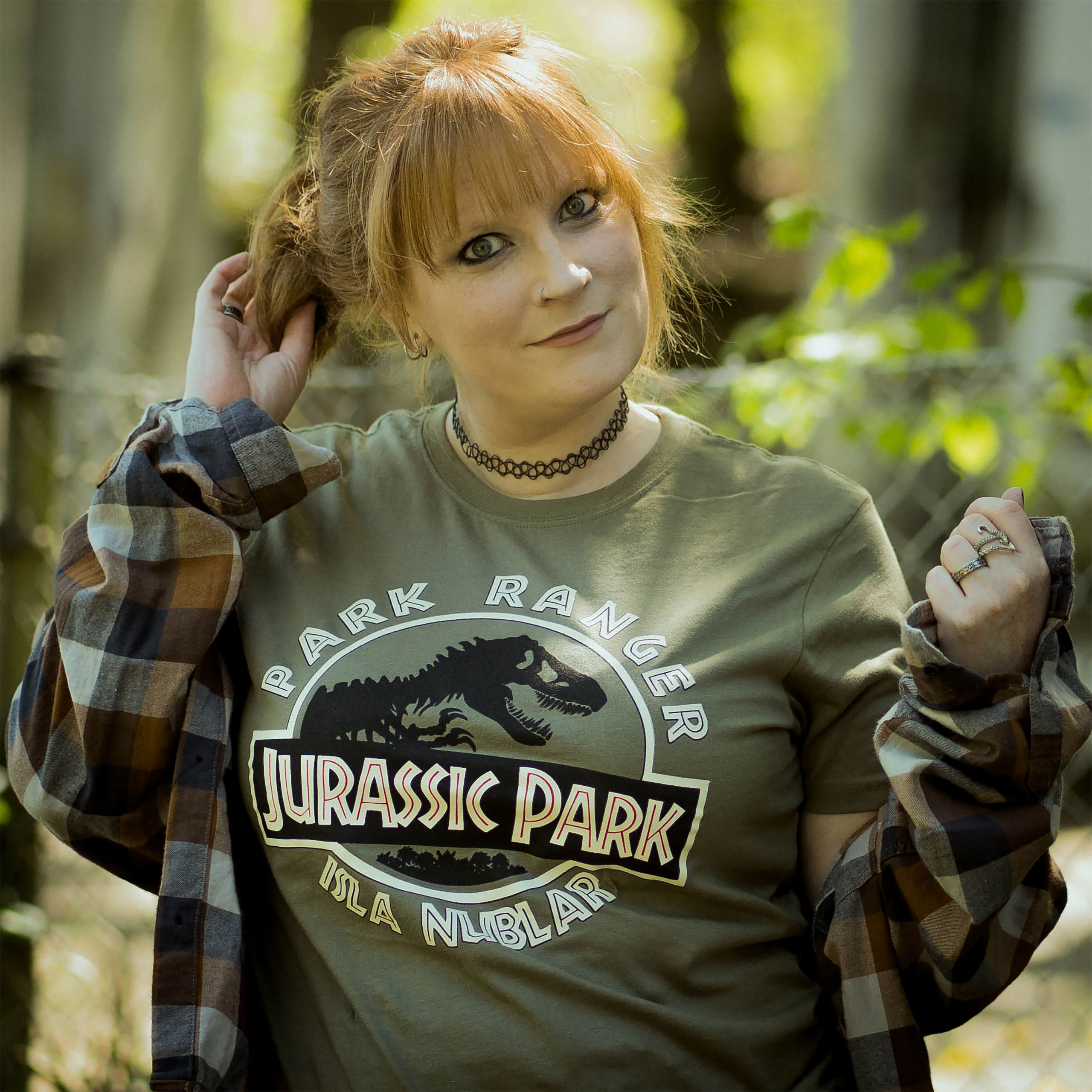 Park Ranger T-Shirt grün - Jurassic Park